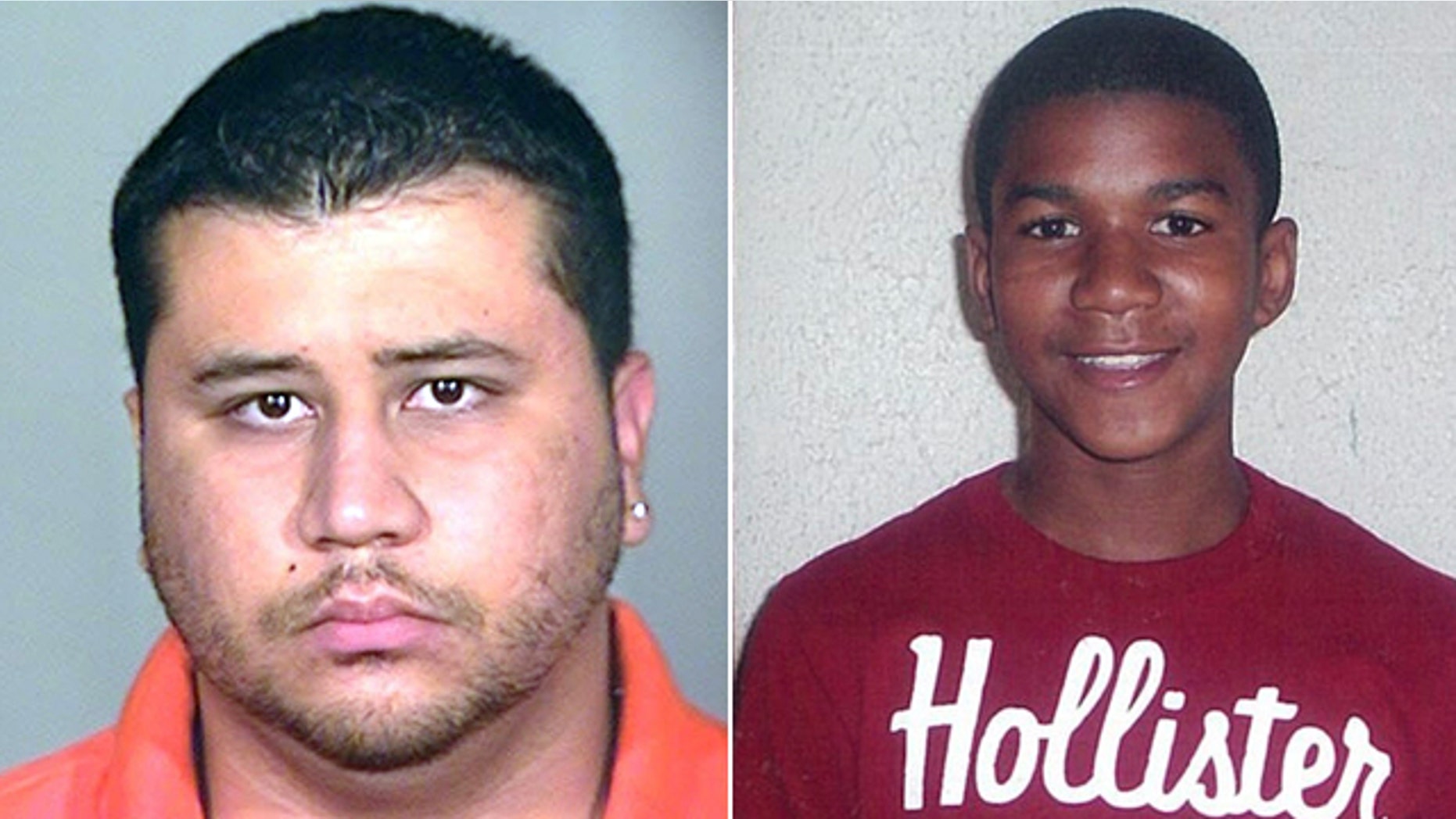 George Zimmerman, left, confronted Trayvon Martin late last month that lead to a shooting that sparked a heated race debate.