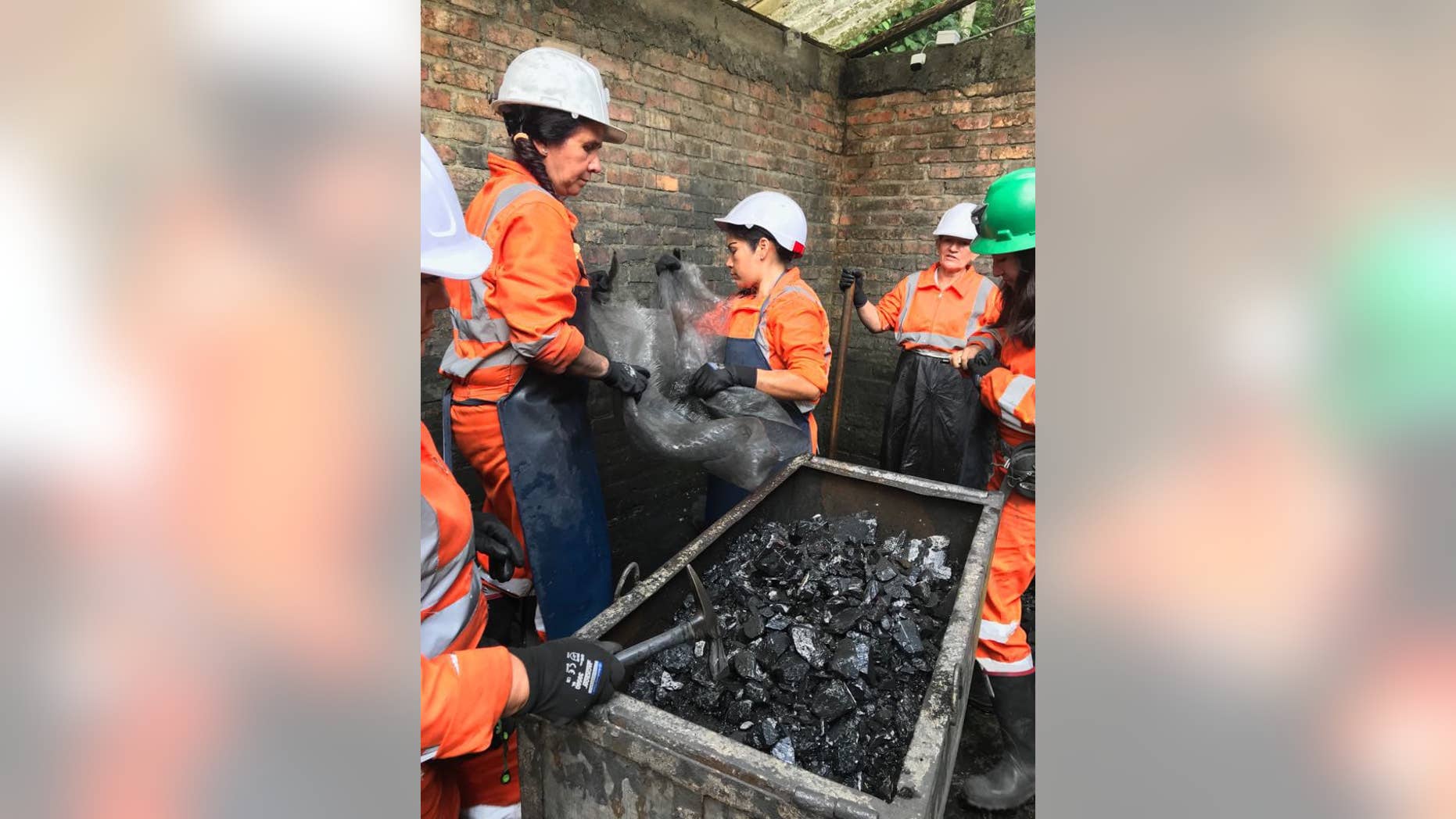 Mothers are shattering taboos in Colombia that they are "bad luck" in the mining industry.