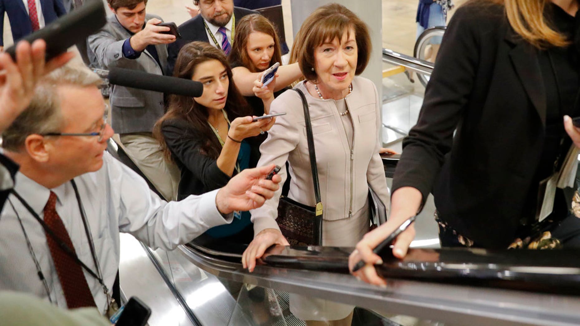 Threatening letter with alleged 'ricin' sent to Sen. Susan Collins