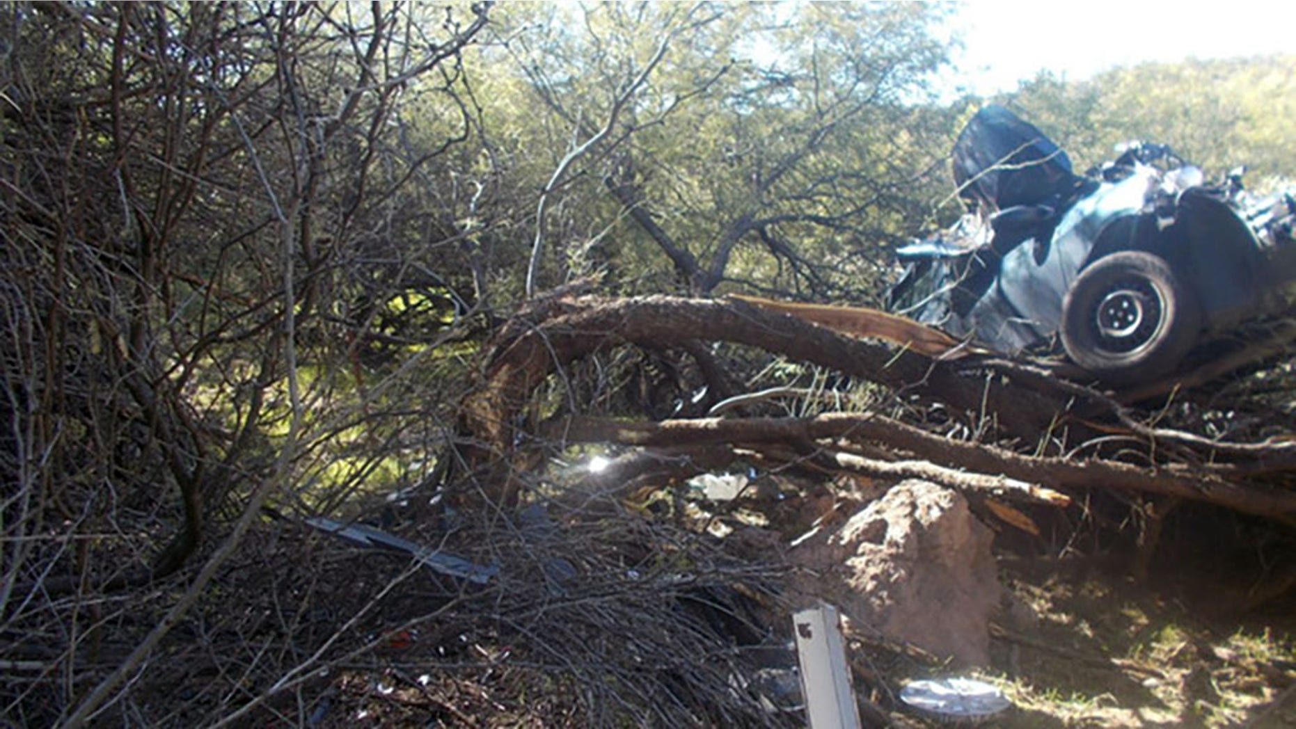 A woman was rescued in Arizona on October 18 after losing control of her US Route 60 vehicle.