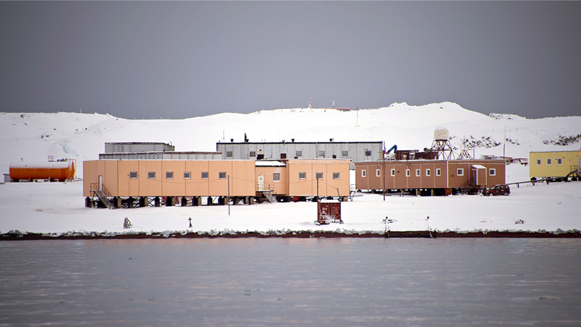A researcher at the Russian Bellingshausen Station in Antarctica's King George Island allegedly stabbed a colleague after an apparent emotional breakdown. (VANDERLEI ALMEIDA/AFP/Getty Images)