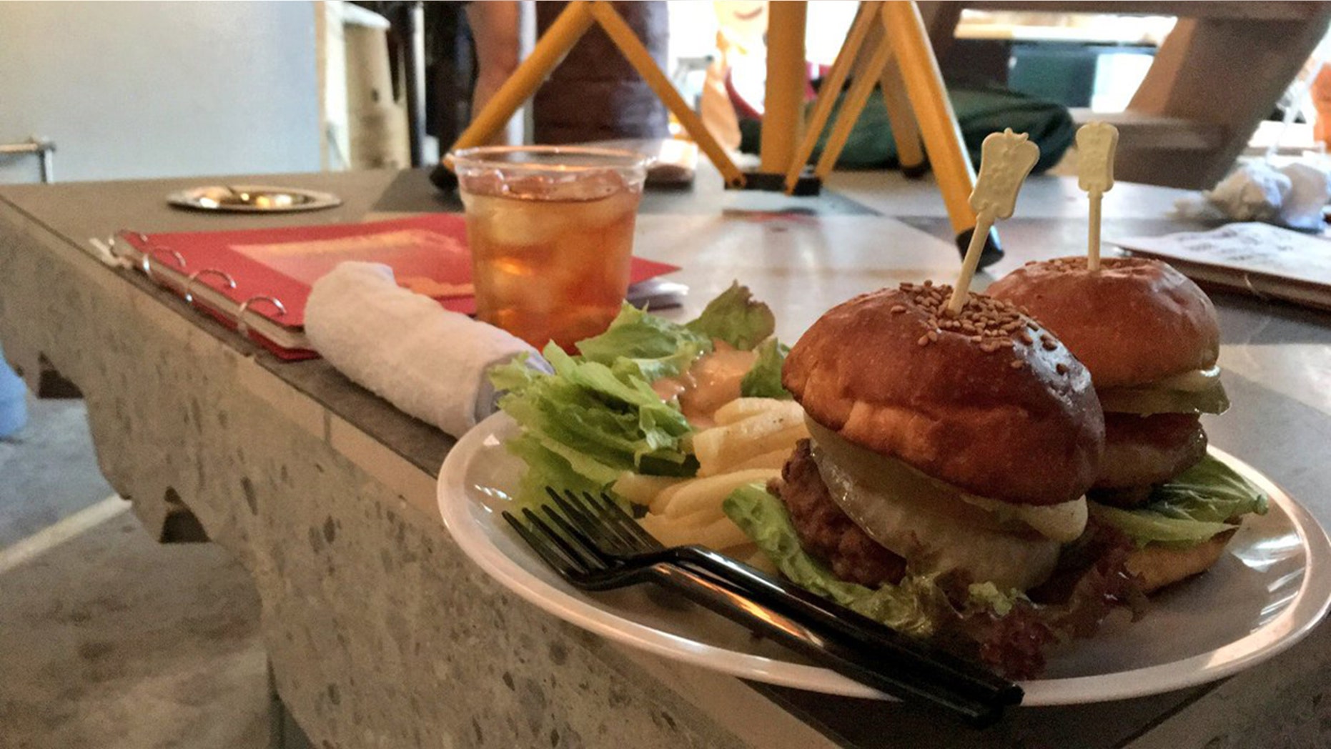 A pop-up restaurant in Japan was dishing up famous inmate's last meals (not pictured) for two weeks.