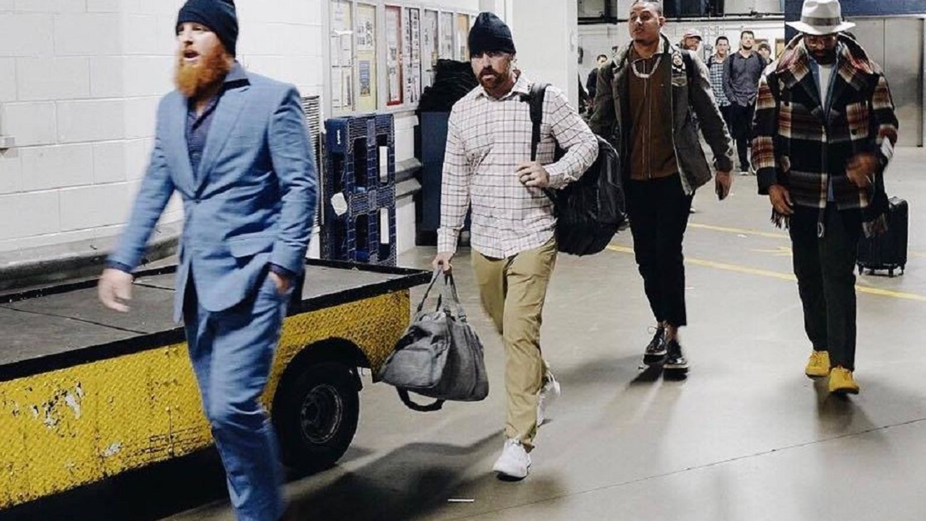 The Los Angeles Dodgers faced a backlash from a hotel union official for staying at a hotel whose workers are on strike.