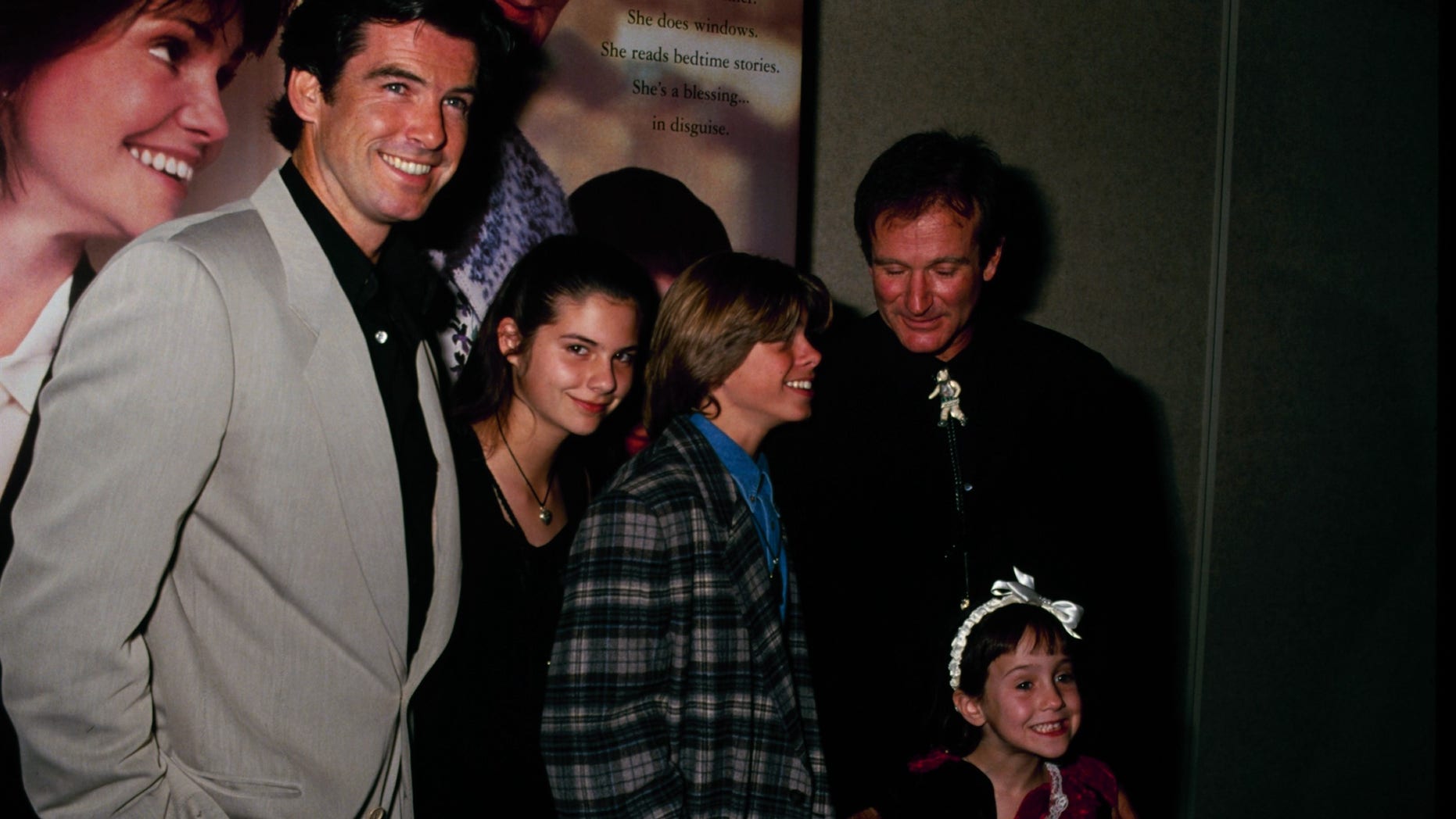 Pierce Brosnan reunited with 'Mrs Doubtfire' child stars after 25 years Pierce Brosnan reunited with 'Mrs Doubtfire' child stars after 25 years