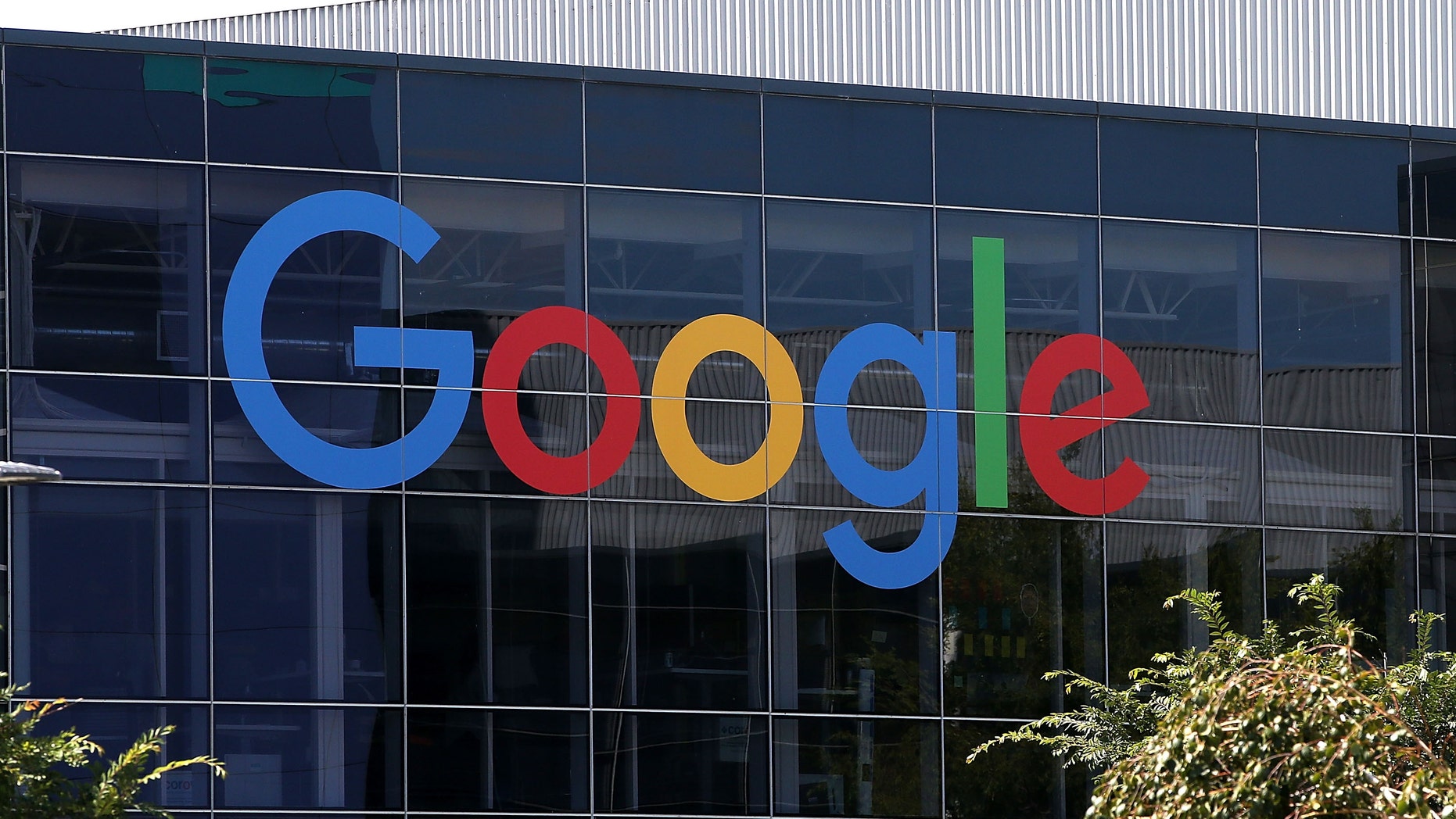 File photo - The Google logo is displayed at the Google headquarters on September 2, 2015 in Mountain View, California.