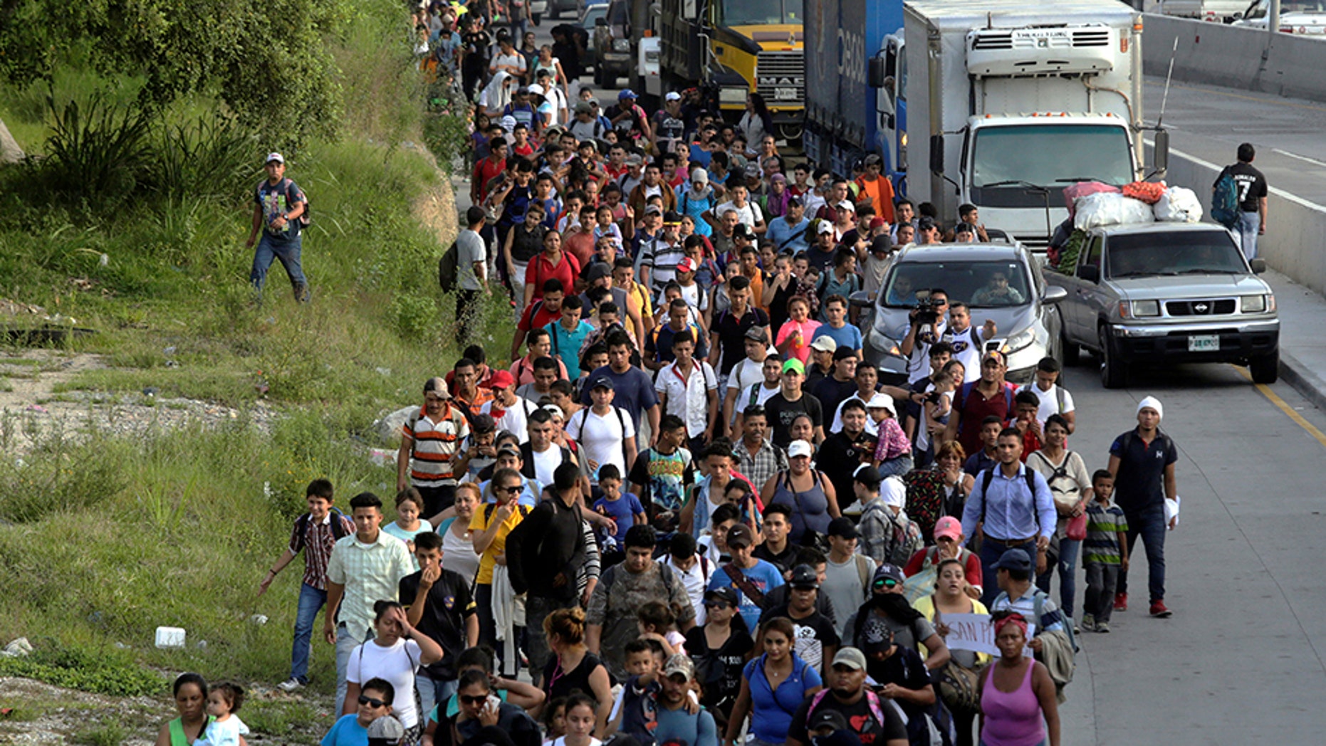CARAVAN CRISIS: Trump Threatens to Cut Honduras Aid Over 'Growing' Migrant Caravan