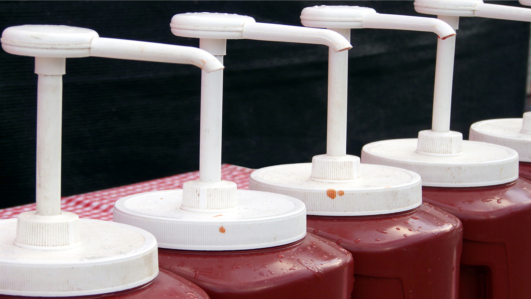 A customer is claiming she found maggots in a McDonald's ketchup dispenser.