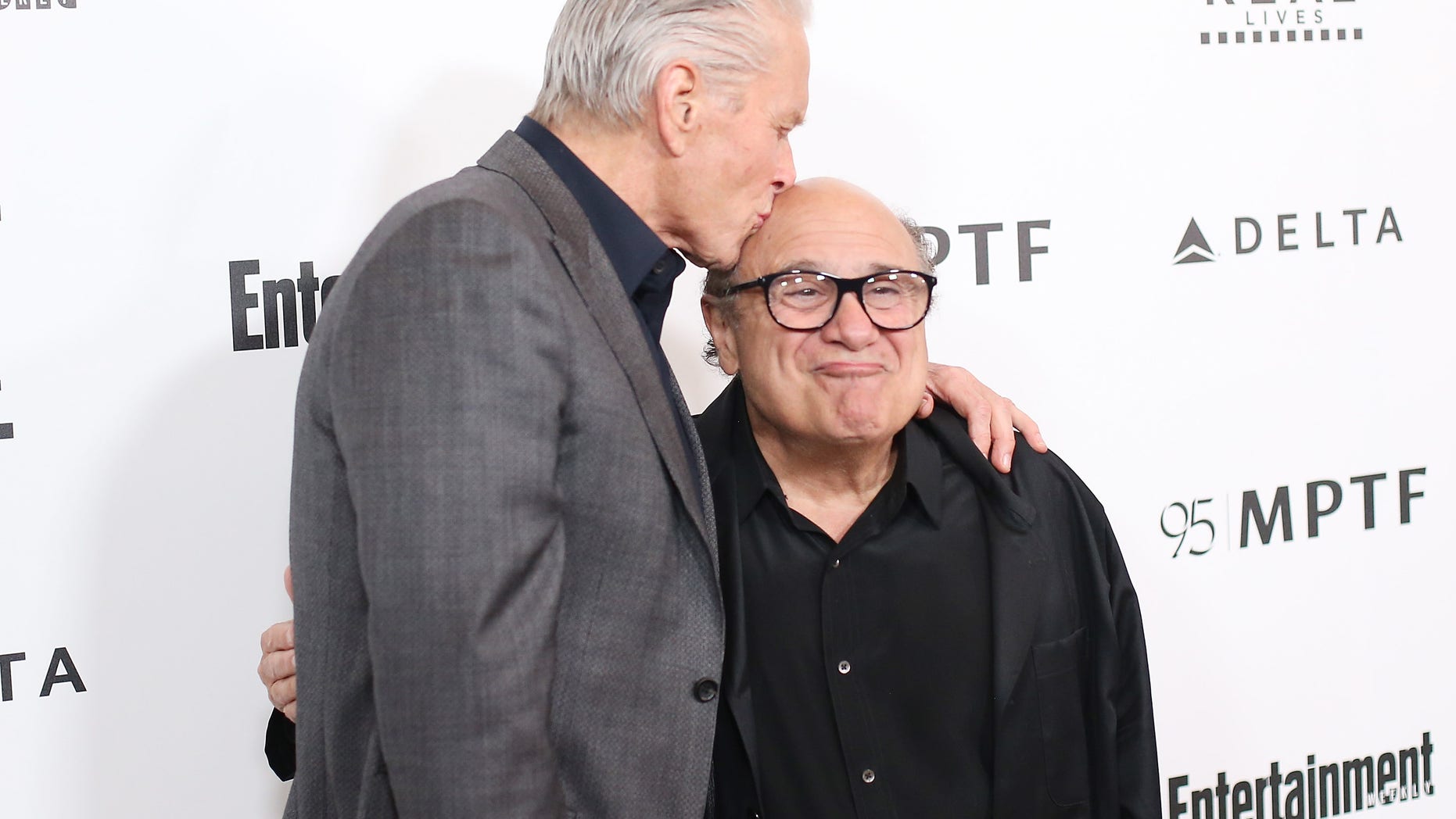 Michael Douglas, left, revealed that he and Danny DeVito, right, bonded over their love for cannabis.