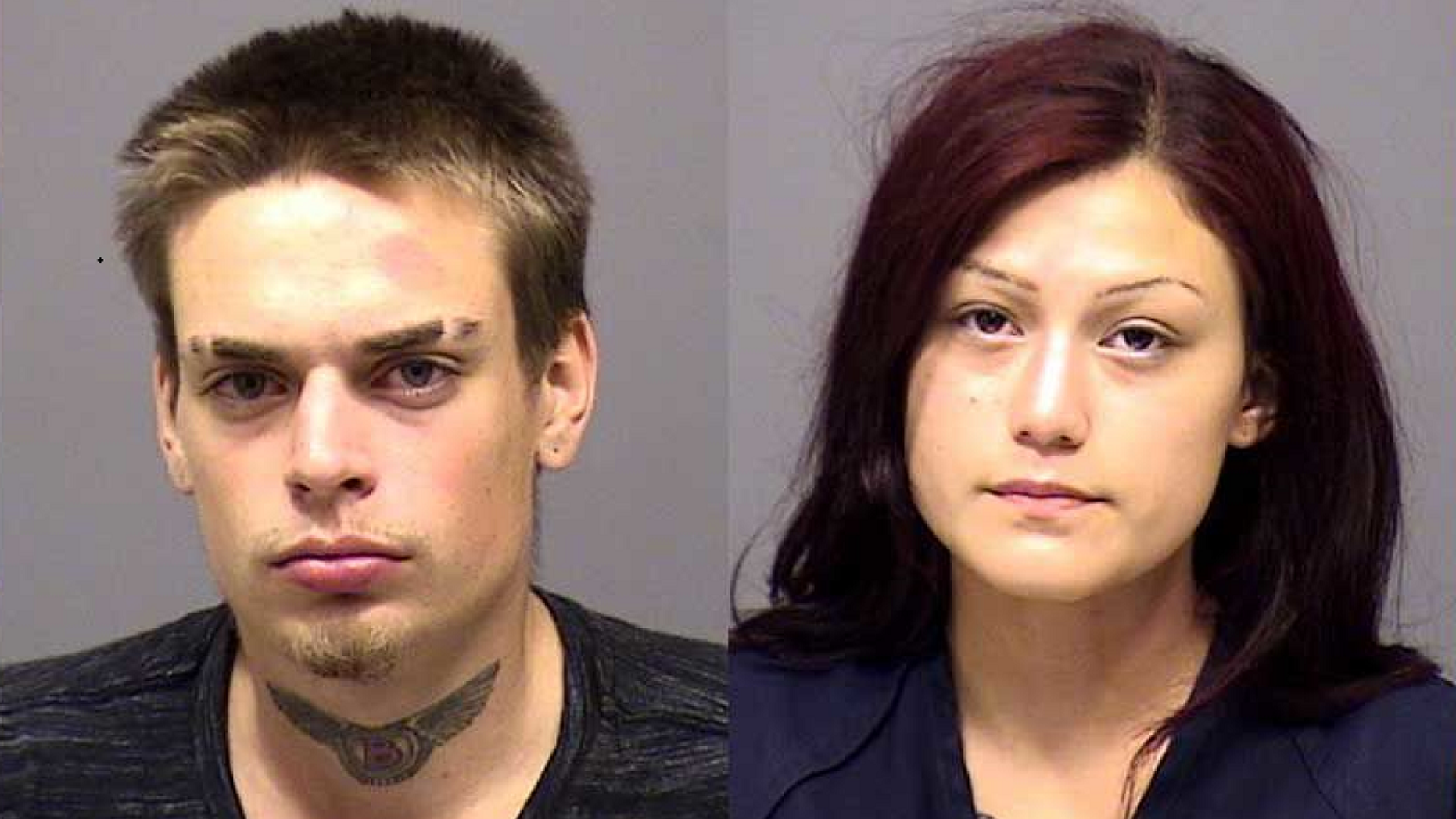 Edward Cerf, left, and Gabriella Solis, were accused of an attempted break-in of an Oregon couple's home.