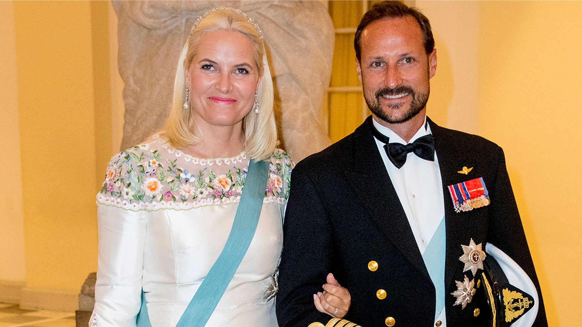 Crown Princess Mette-Marit has revealed chronic lung disease diagnosis. Here she attends the gala banquet on the occasion of The Crown Prince's 50th birthday at Christiansborg Palace Chapel on May 26, 2018 in Copenhagen, Denmark. (Photo by Patrick van Katwijk/Getty Images)