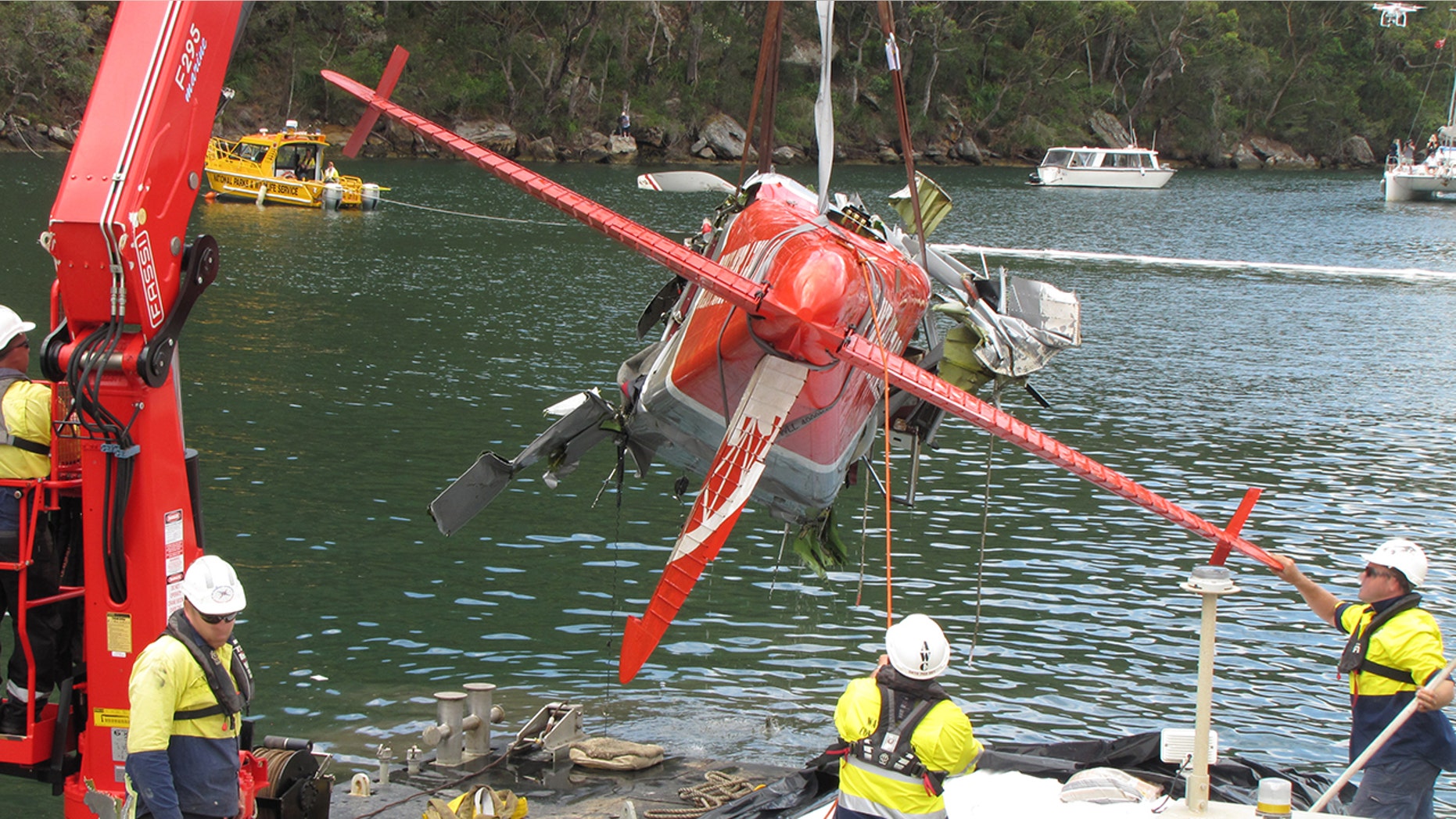 The seaplane crashed north of Sydney on Dec. 31, 2017, killing a British family of 5 and the pilot.