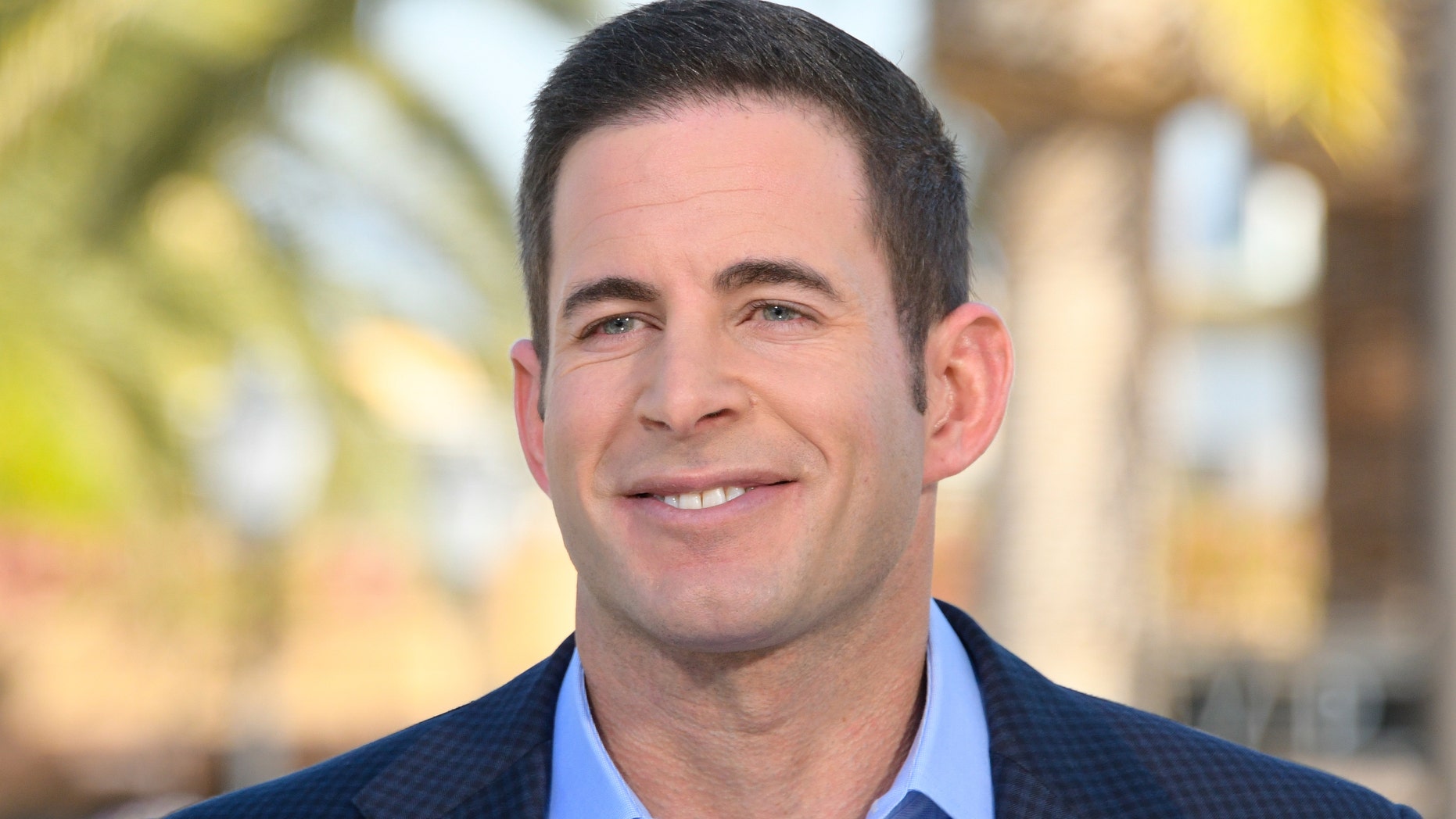 Tarek El Moussa, pictured here while visiting "Extra" on February 28, 2017 in Universal City, Calif., revealed on Monday in an Instagram post that his 3-year-old son Brayden was taken to the hospital for croup.