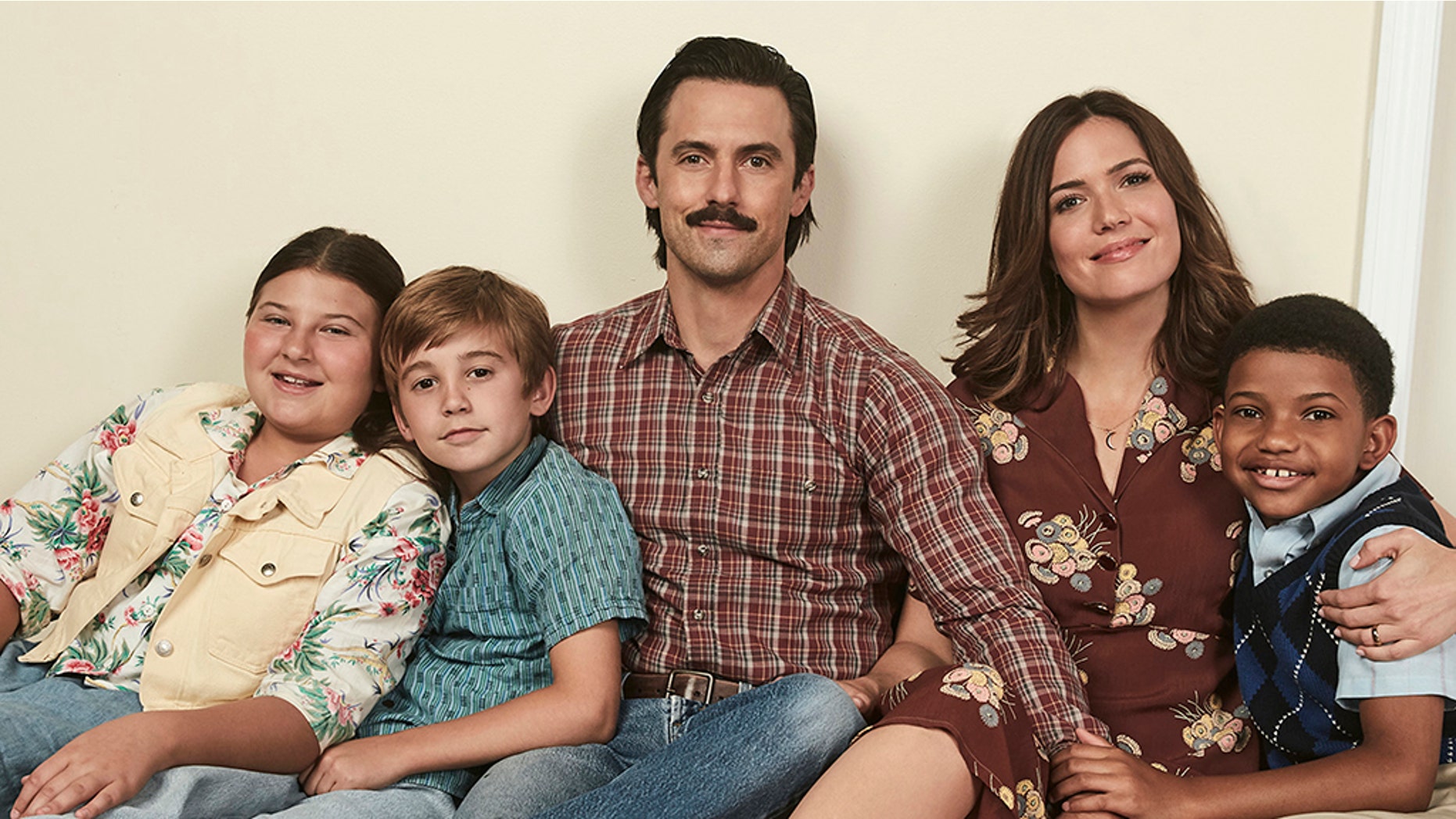 Milo Ventimiglia and Mandy Moore play Jack and Rebecca Pearson, who are parents to children Randall, Kate and Kevin, on the NBC drama "This is Us."