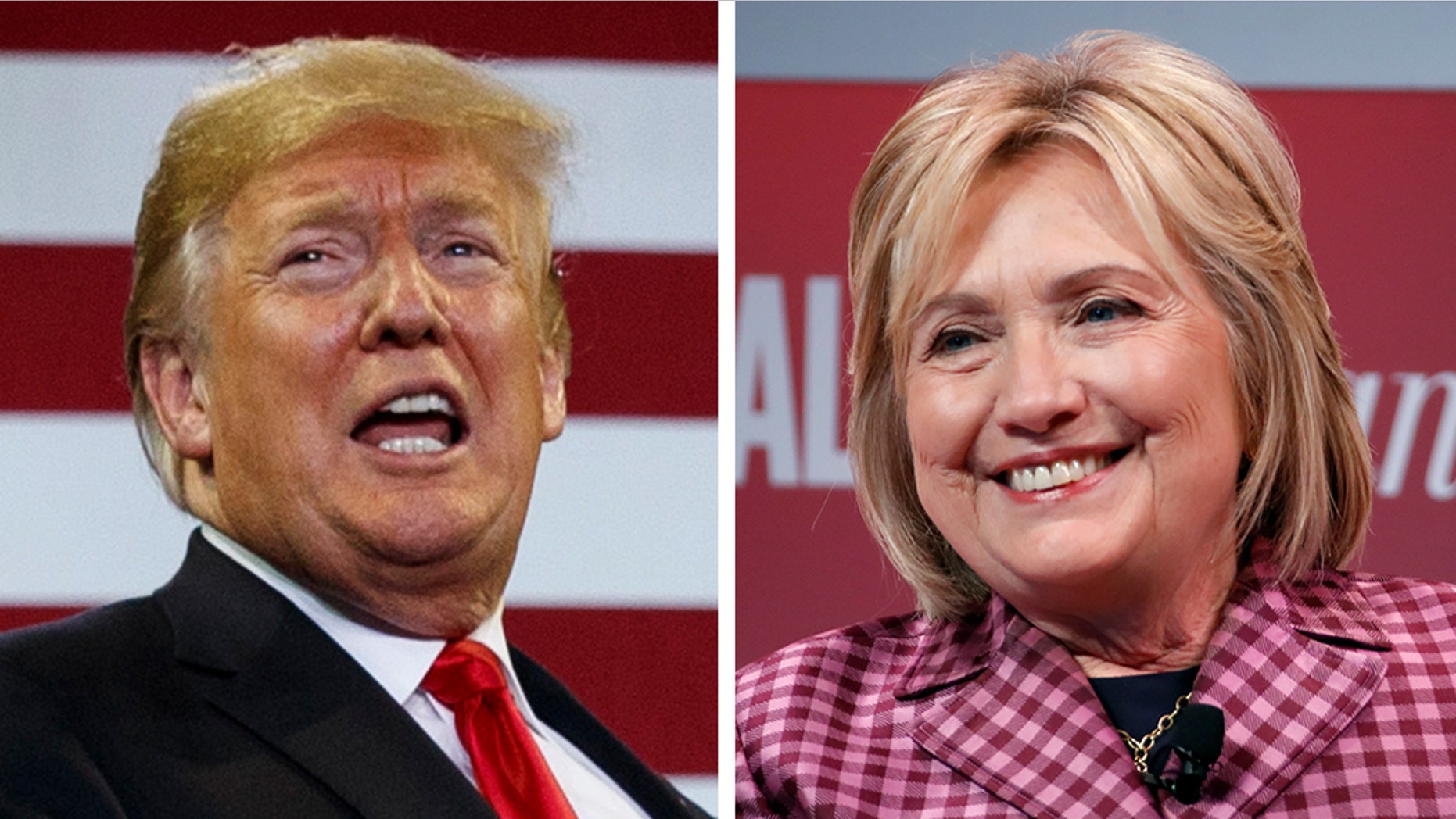 Former presidential candidate Hillary Clinton on Thursday fired back at claims made a day earlier by President Trump during his campaign stop.