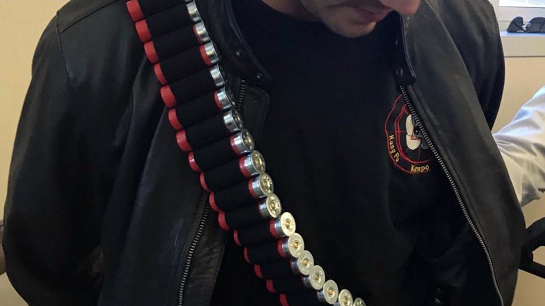 A 20-year-old junior at the University of Central Florida was detained by police on Tuesday after he wore "real ammunition" as part of his Halloween costume, officials said.