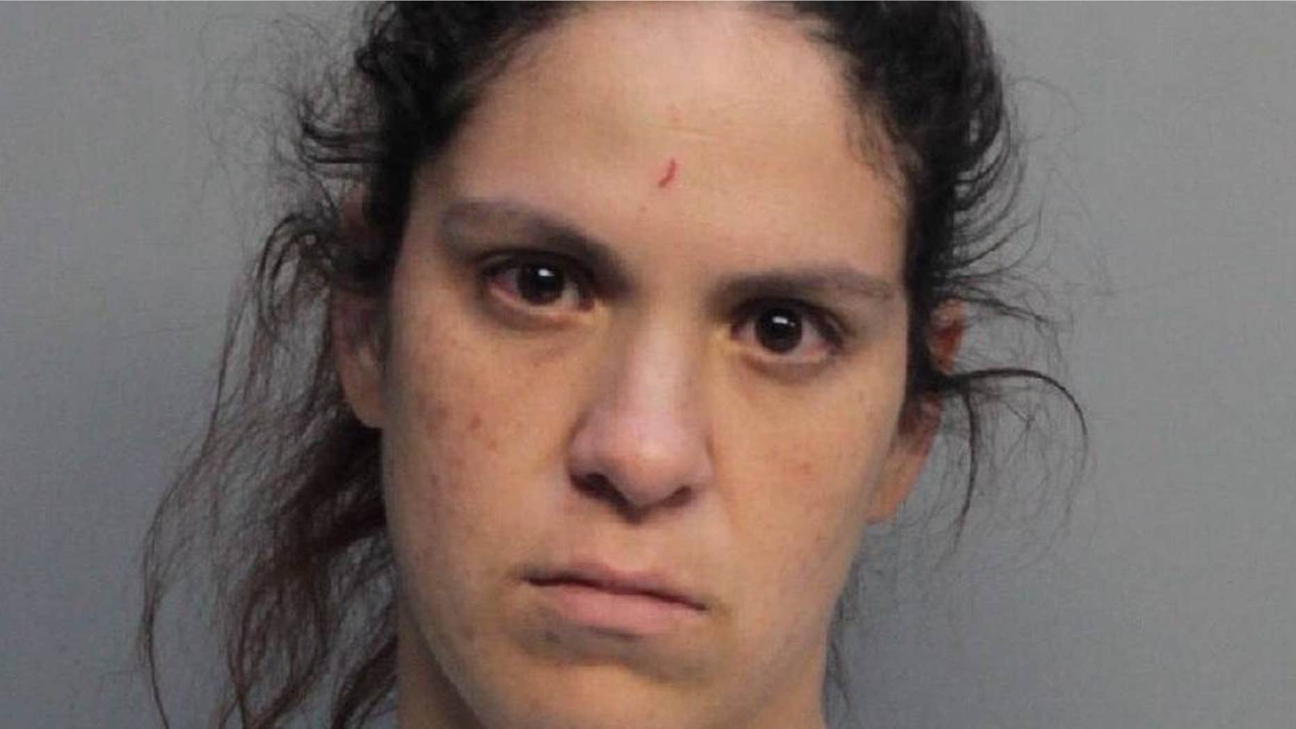 Sasha Gonzalez is accused of suffocating her mother and then lighting her remains on fire.