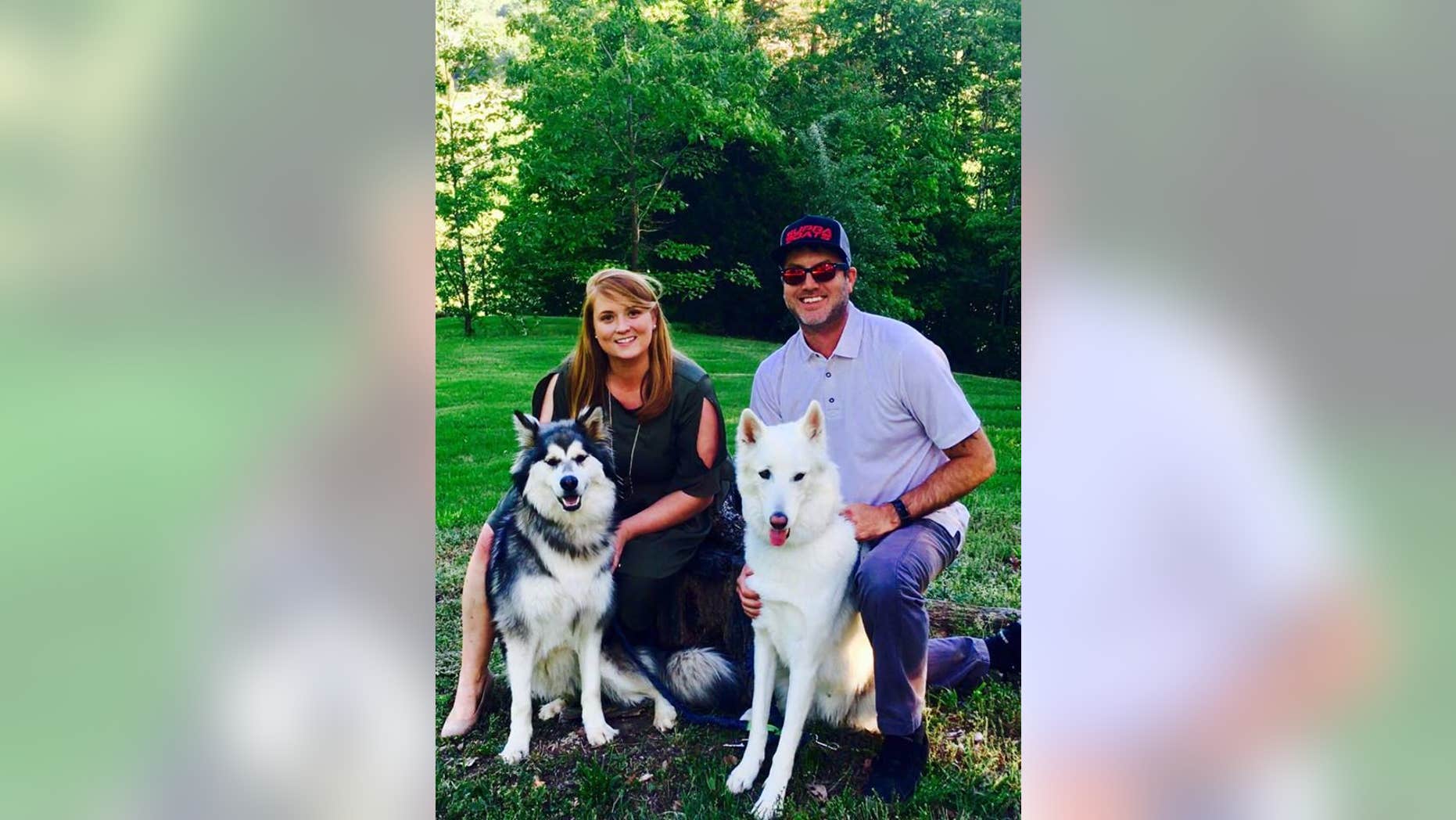 Canon (left) died early Monday morning after he suffered from xylitol poisoning, his owner said.