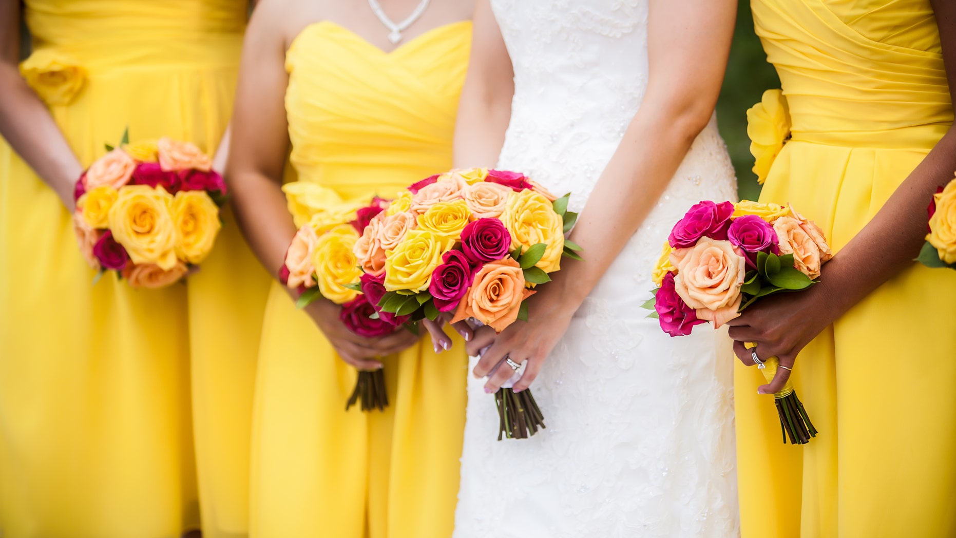 A bride admitted to fattening up her sisters before her wedding.