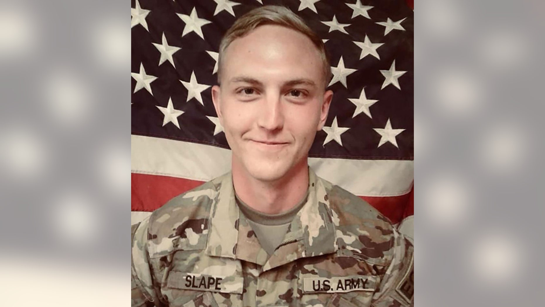 Sgt. James A. Slape was killed Thursday as he worked to clear an area of explosives in Afghanistan.