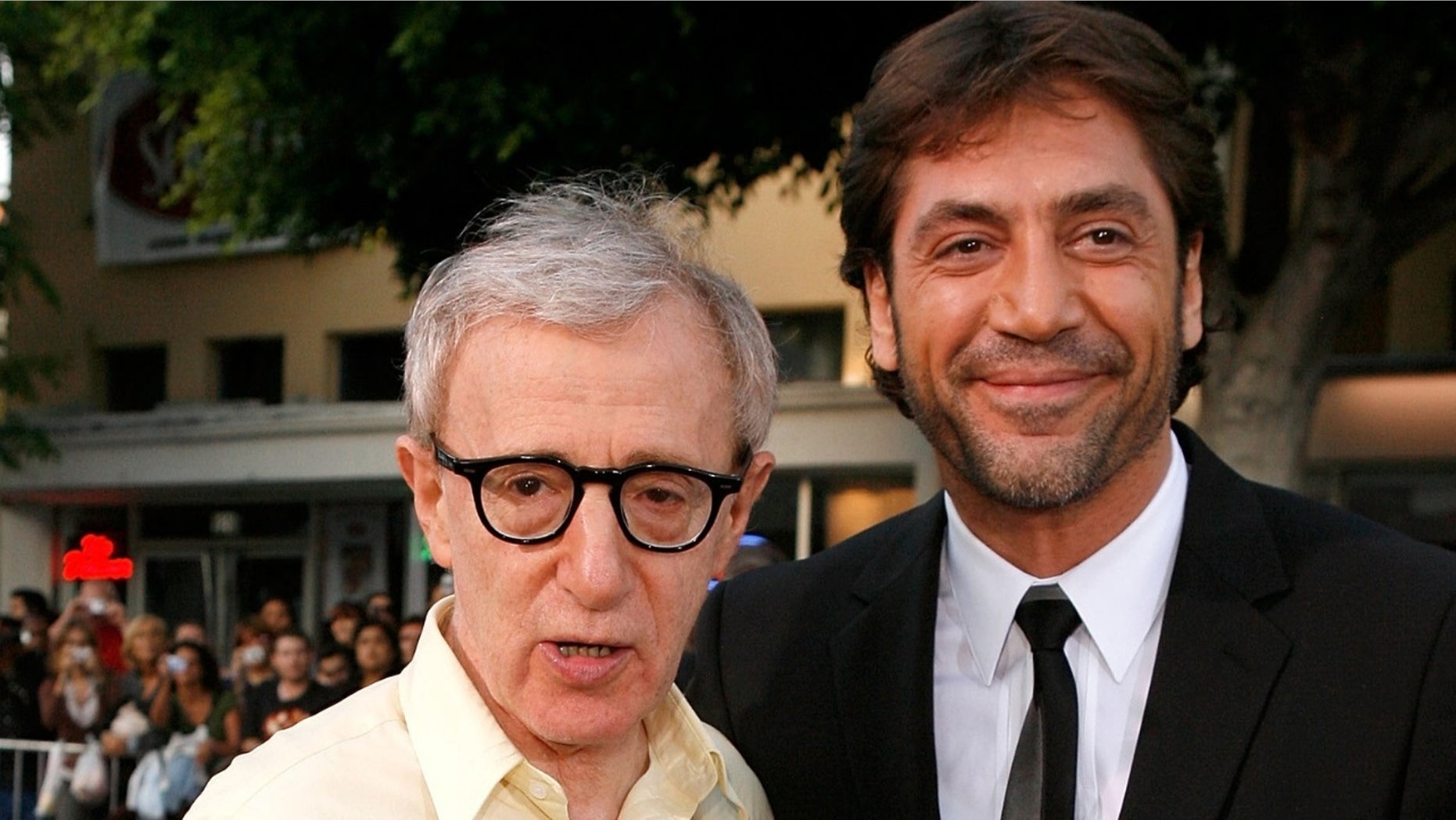Javier Bardem called Woody Allen “a genius” and said he would love to work with him again.