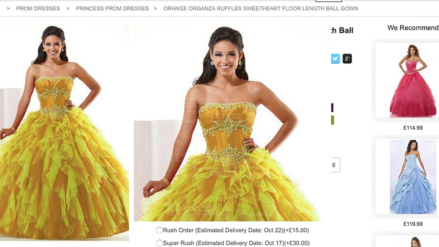 A group of bridesmaids have slammed a bride for asking them to wear a "hideous" dress.