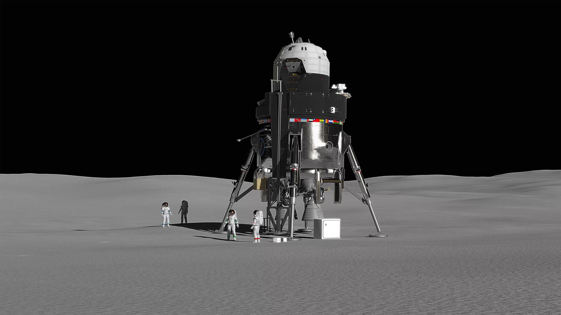 Lockheed Martin's huge Moon lander would allow astronauts to stay on