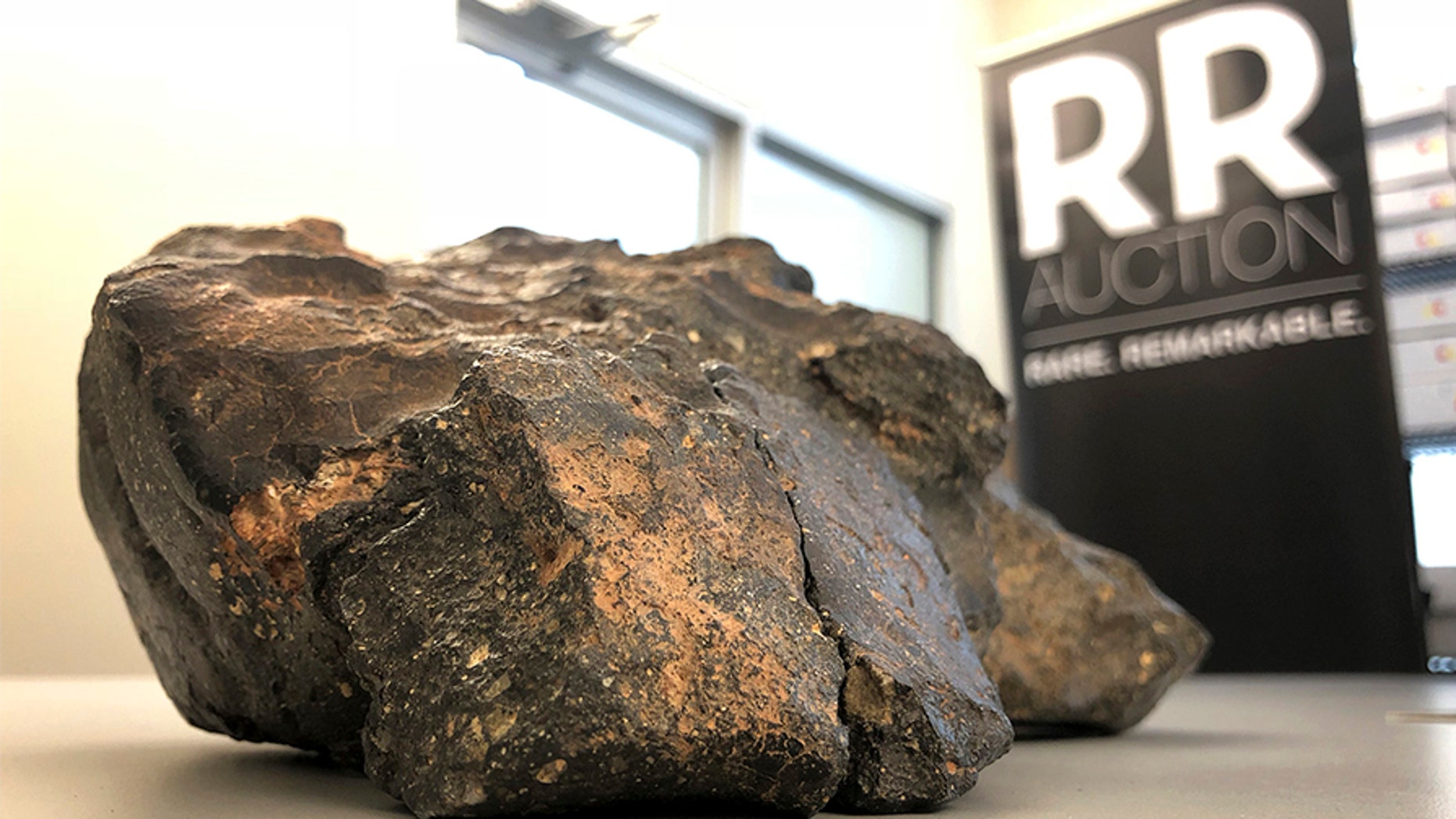 A Boston-based auction house is looking for the next proud owner of a 12-pound lunar meteorite, priced at $ 500,000.