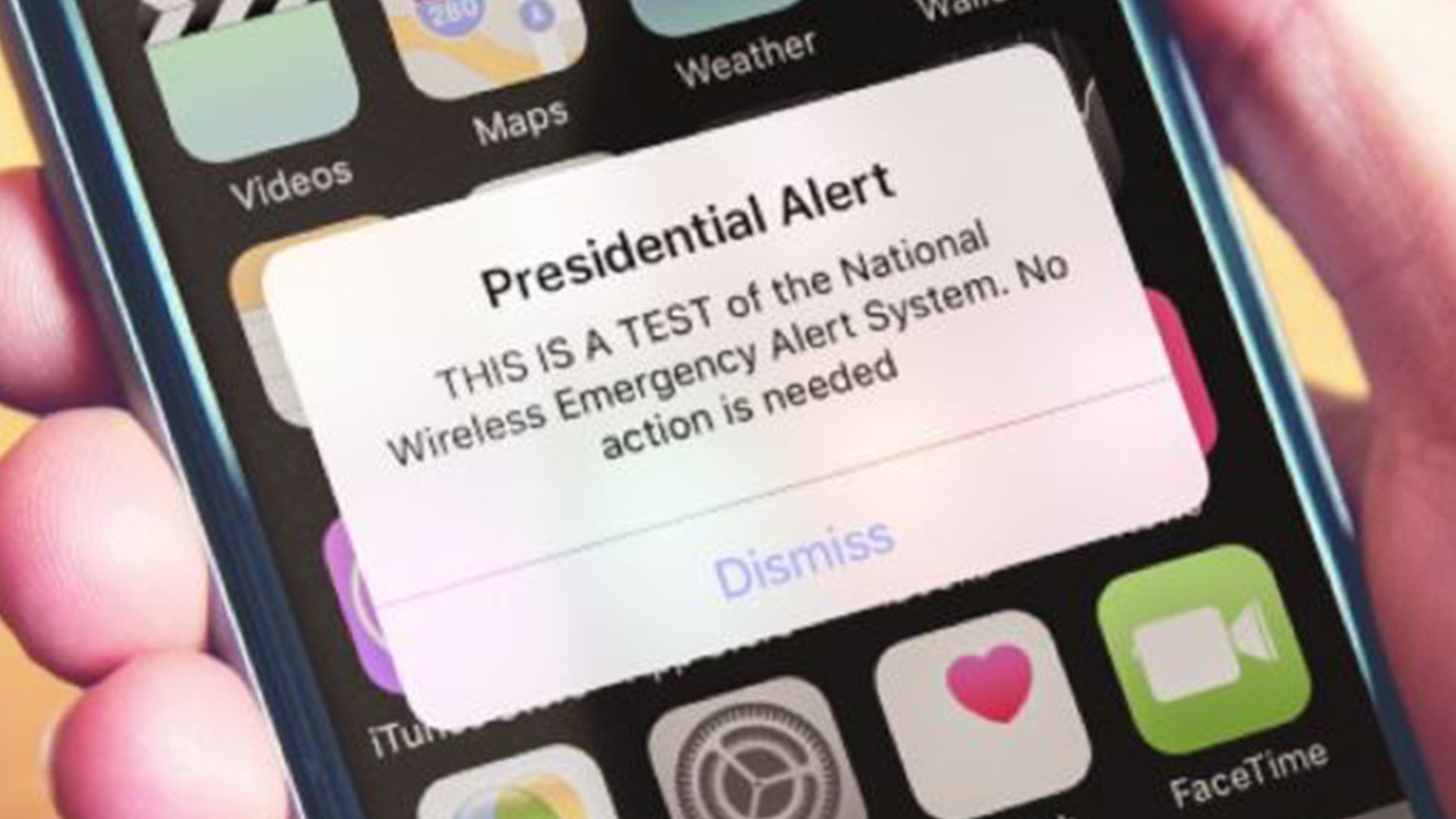 FEMA test of 'presidential alert' to go out Wednesday to 225 million