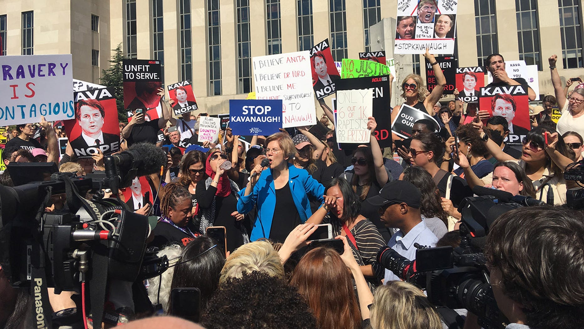 Large Number Of Kavanaugh Protesters Arrested At Capitol, After ...