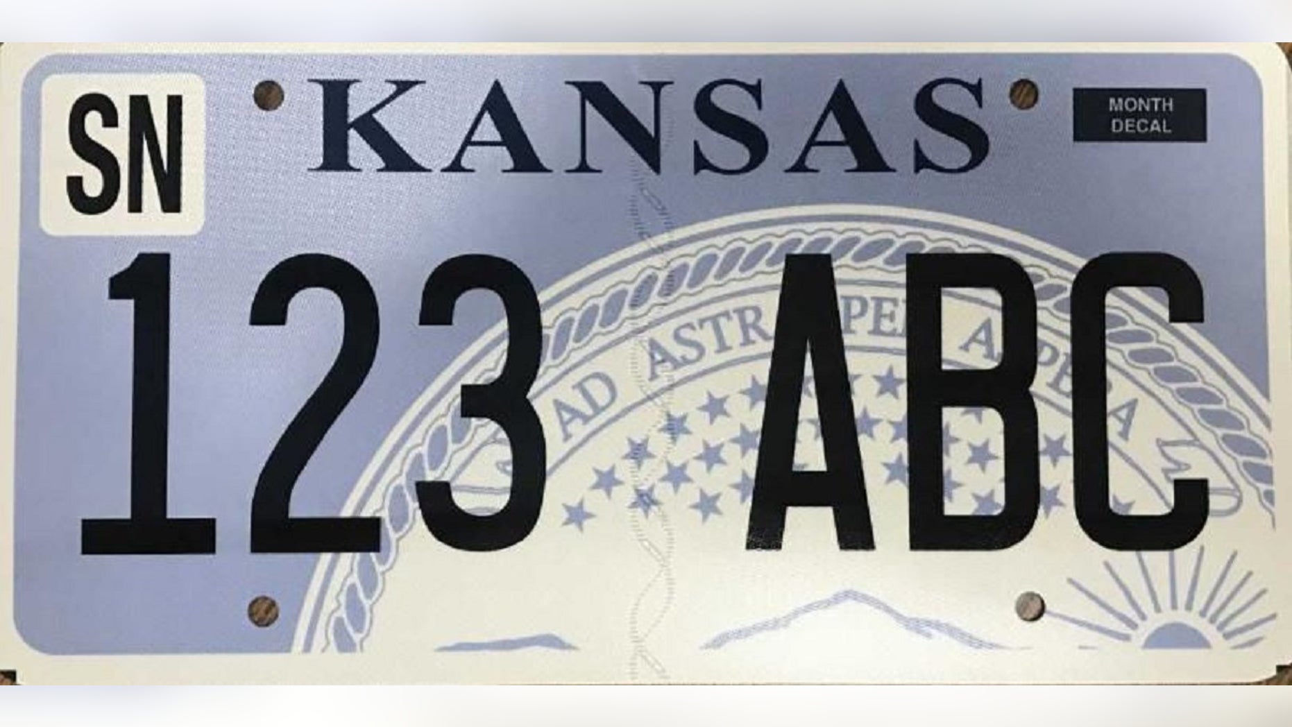 Kansas recalls over 700 license plates in the streets containing the combination of letters 