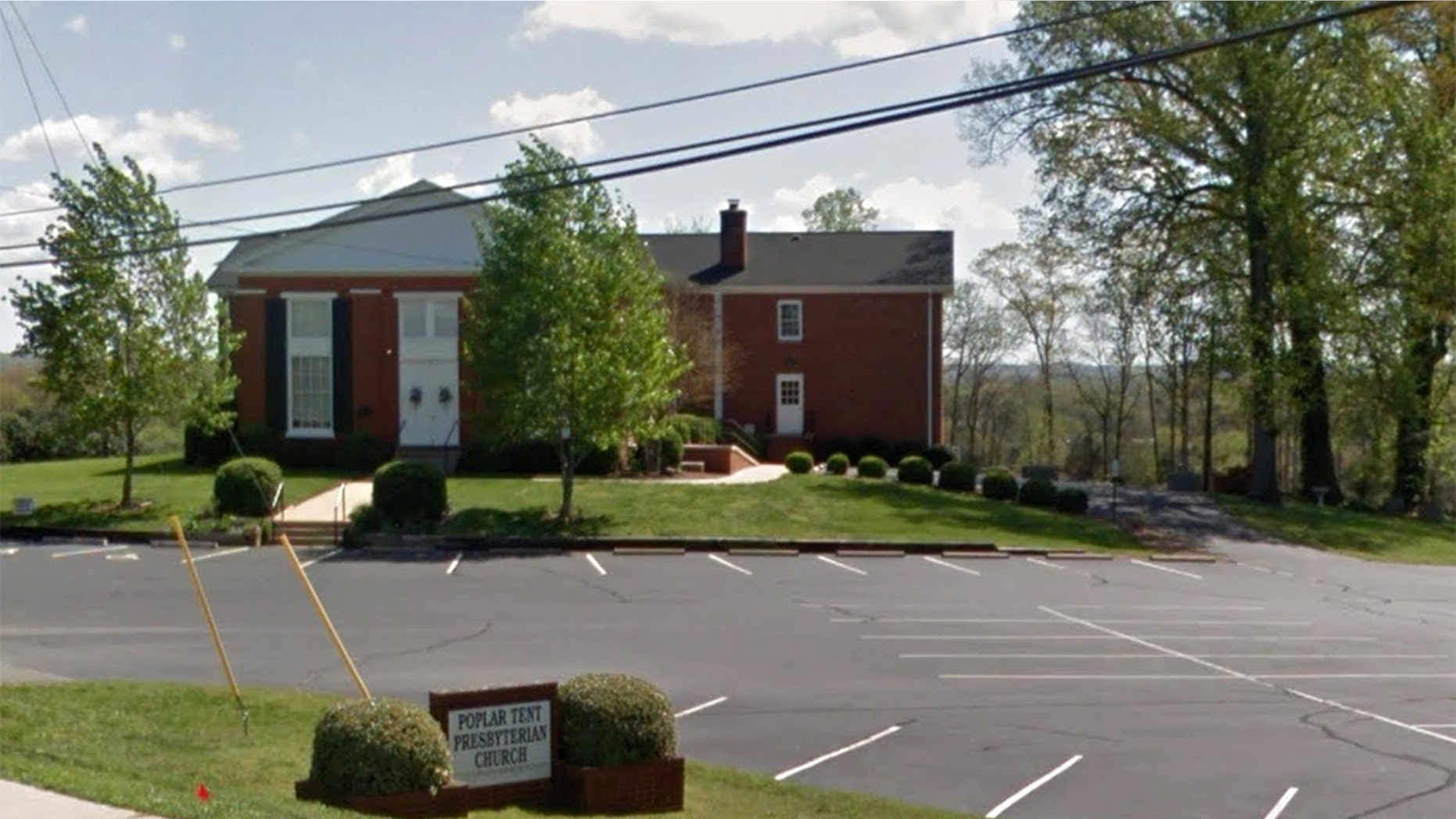 Poplar Tent Presbyterian Church in Kannapolis, North Carolina.