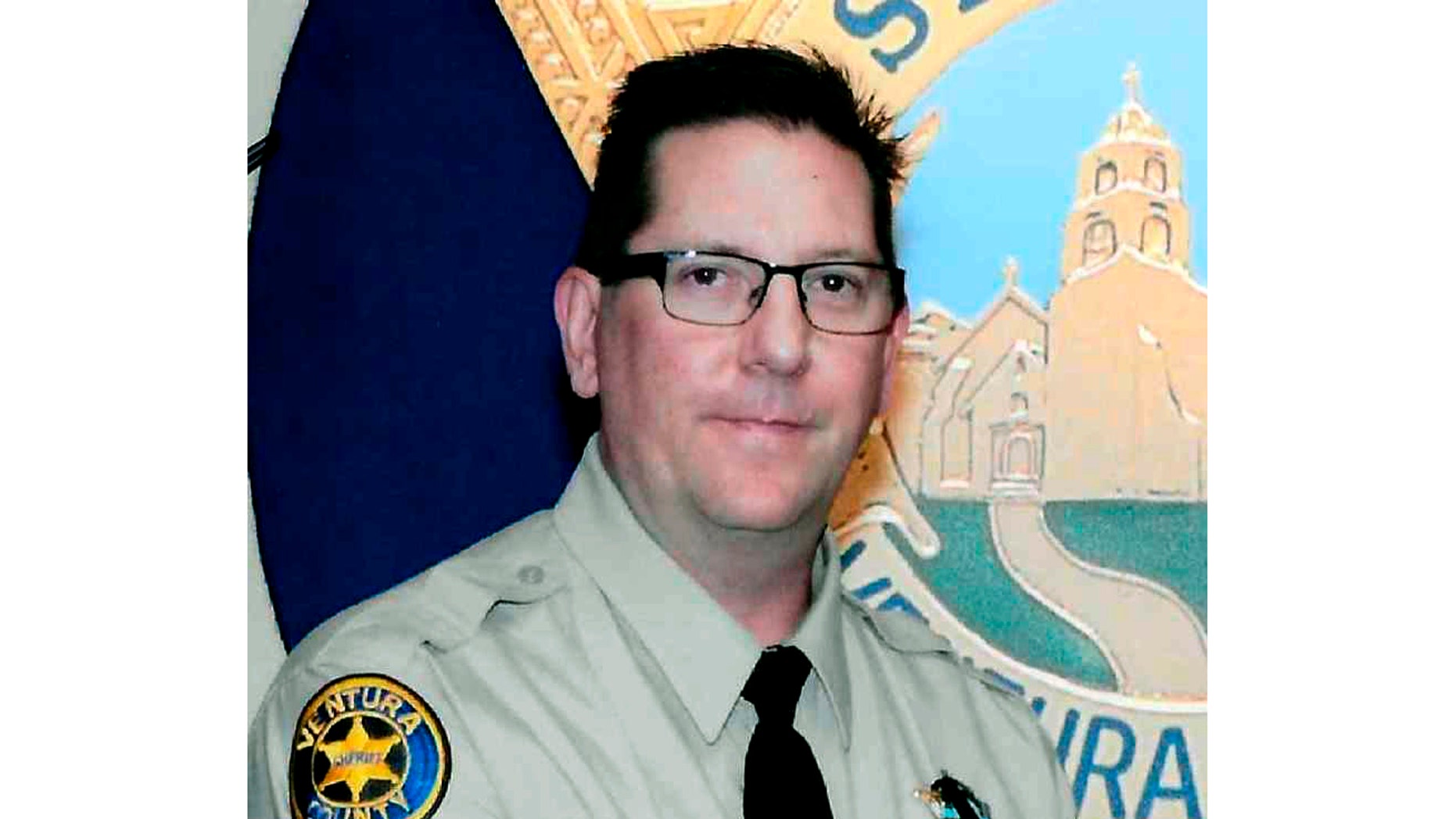 FILE - This photo is provided by the Sheriff's County Sheriff's County Ventura County Sheriff's Sgt. Ron Helus, who was killed Wednesday, Nov. 7, 2018, in a deadly shooting at a country music bar in Thousand Oaks, Calif. Fellow Sheriff 's deputies knew Helus had a cop cop, someone who, as far as he could, would go to the ends of the earth to solve crime. On Thursday, Nov. 15, 2018, Helus' colleagues and others will gather at a Westlake Village, California, church, where he will be hailed as a hero. (Ventura County Sheriff's Department via AP, File)
