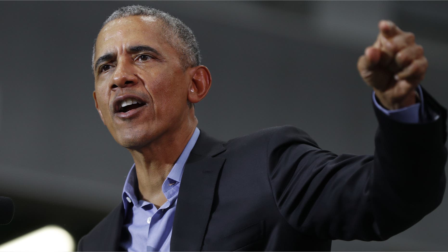 Former President Barack Obama, (AP Photo/Paul Sancya)