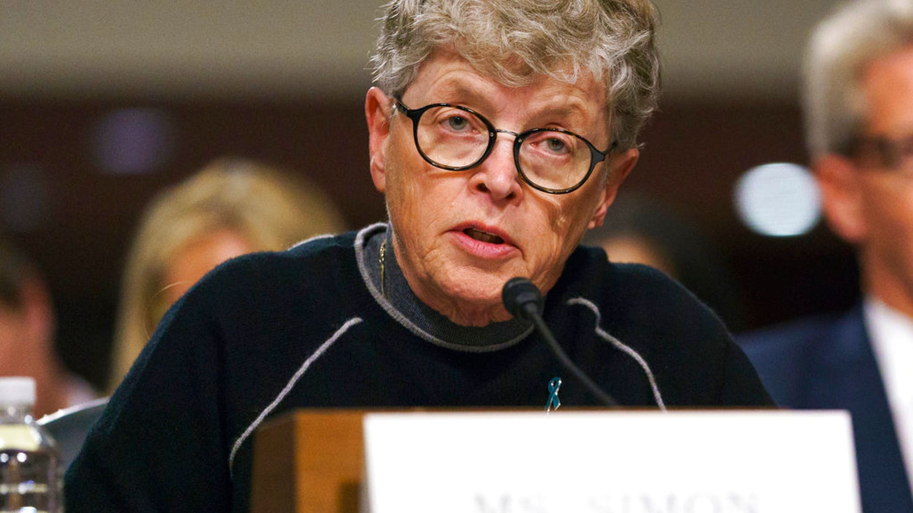 Lou Anna Simon was charged Tuesday with lying to police in connectiong to the Larry Nassar sexual abuse scandal.