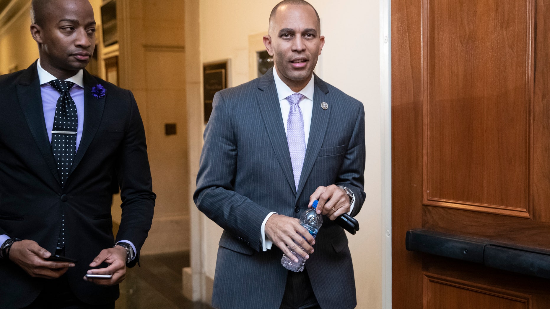 Rep. Hakeem Jeffries, D-N.Y., is the next chairman of the House Democratic Caucus.