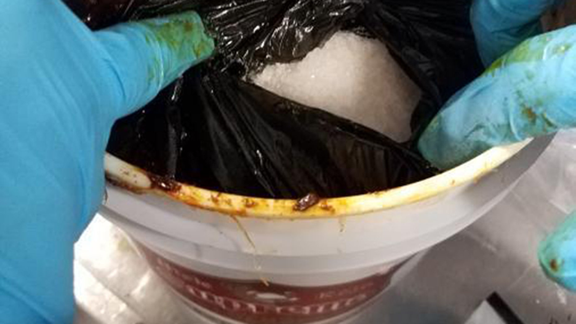 Roughly 66 pounds of meth stashed within canned food items was uncovered in Texas by Customs and Border Protection (CBP) officials, the agency announced.