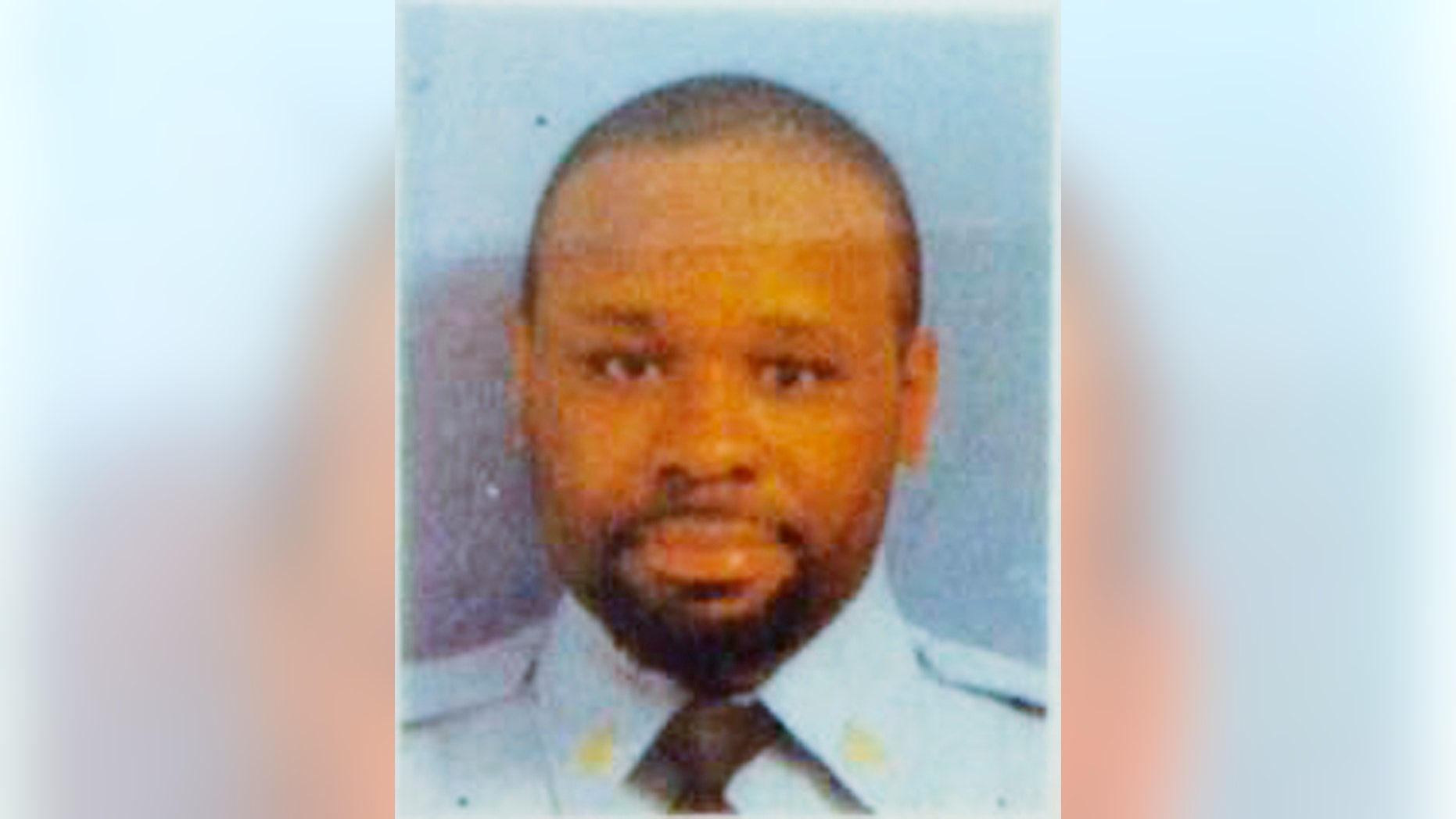 FILE - This undated file photo provided by the Delaware Department of Correction shows Sgt. Steven Floyd. Floyd died in a February 2017 inmate riot and hostage standoff at the James T. Vaughn Correctional Center in Smyrna, Del. Jurors are hearing closing arguments Thursday, Nov. 15, 2018, in the trial of three Delaware inmates charged in the prison riot in which Floyd was killed and three other staffers taken hostage. (Delaware Department of Correction via AP, File)