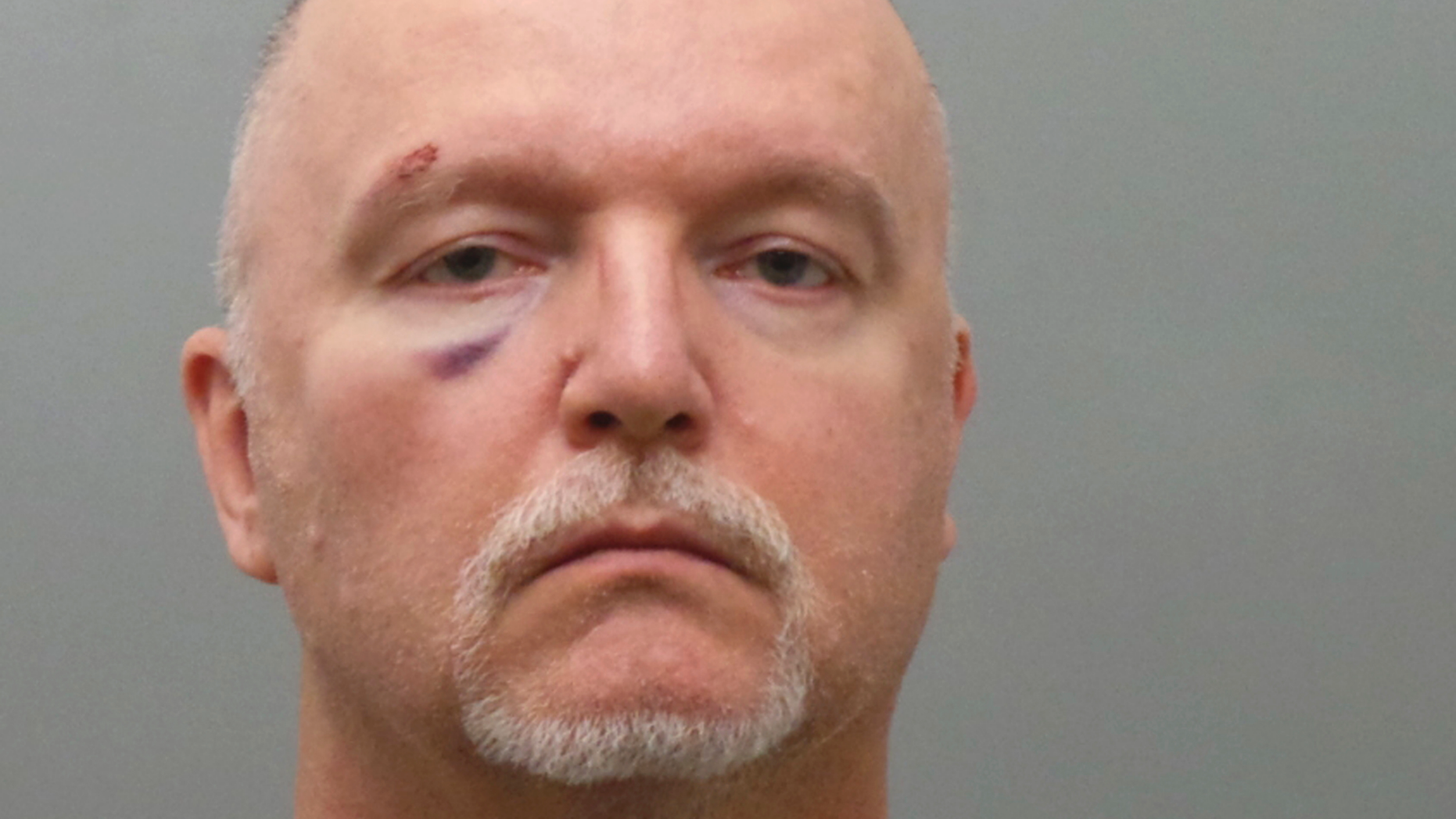 This undated photo provided by the St. Louis County Police Department shows Thomas Bruce of Imperial, Missouri. Bruce was charged Wednesday, Nov. 21, 2018, with first-degree murder, kidnapping, sodomy and other crimes in connection with an attack at a religious supply store in suburban St. Louis. (St. Louis County Police Department via AP)