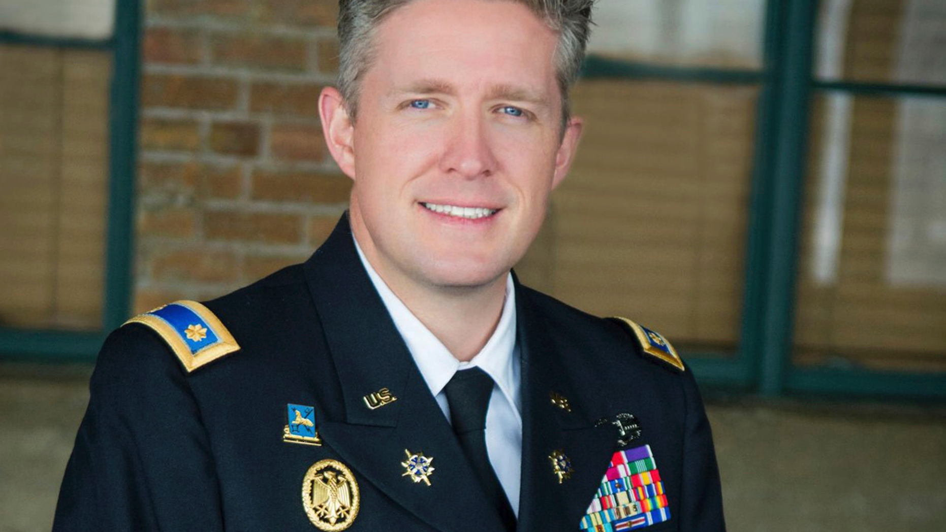 This undated photo provided by the Utah National Guard shows Maj. Brent Taylor of the Utah National Guard. Taylor, former mayor of North Ogden, died in Afghanistan on Saturday, Nov. 3, 2018, City Councilman Phillip Swanson said. Taylor was deployed to Afghanistan in January with the Utah National Guard for what was expected to be a 12-month tour of duty. Taylor previously served two tours in Iraq and one tour in Afghanistan. (Courtesy of Utah National Guard via AP)