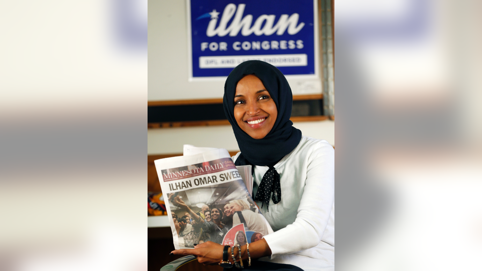 Congress bound Minnesota #39 s Ilhan Omar enjoys another first Fox News Congress bound Minnesota #39 s Ilhan Omar enjoys another first Fox News