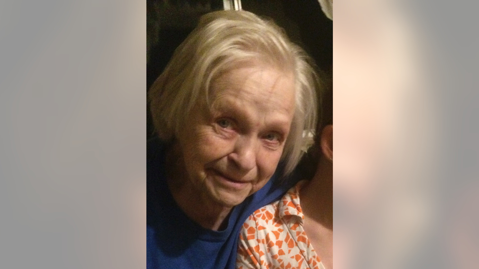 In this undated family photo shows Jean Forsman. A New Hampshire woman says she and her brother are frantically trying to get information about Forsman, their 83-year-old mother, who lives in the California town of Magalia near the devastated town of Paradise. Diane Forsman says Jean Forsman can't walk and is on oxygen. She says: "We're trying to remain hopeful until we get word. We don't know what the outcome will be." (Diane Forsman via AP)