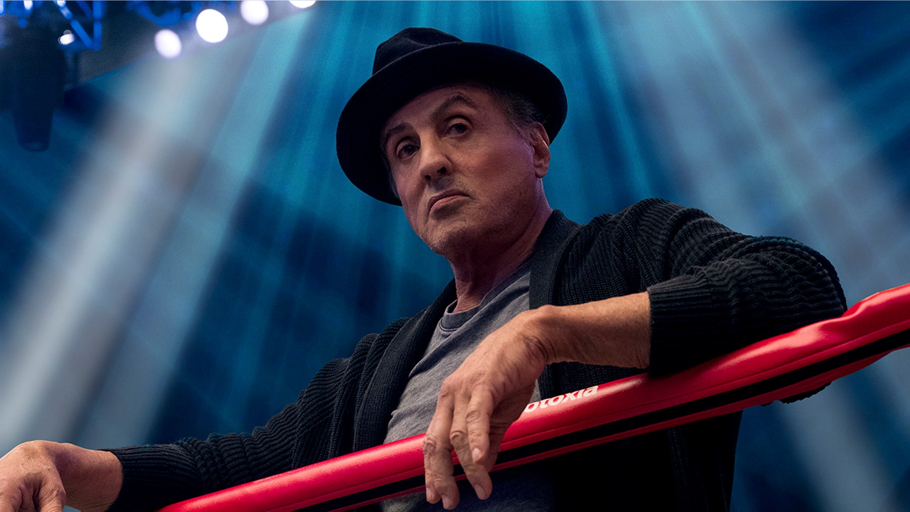 This image released by Metro Goldwyn Mayer Pictures / Warner Bros. Pictures shows Sylvester Stallone in a scene from "Creed II."