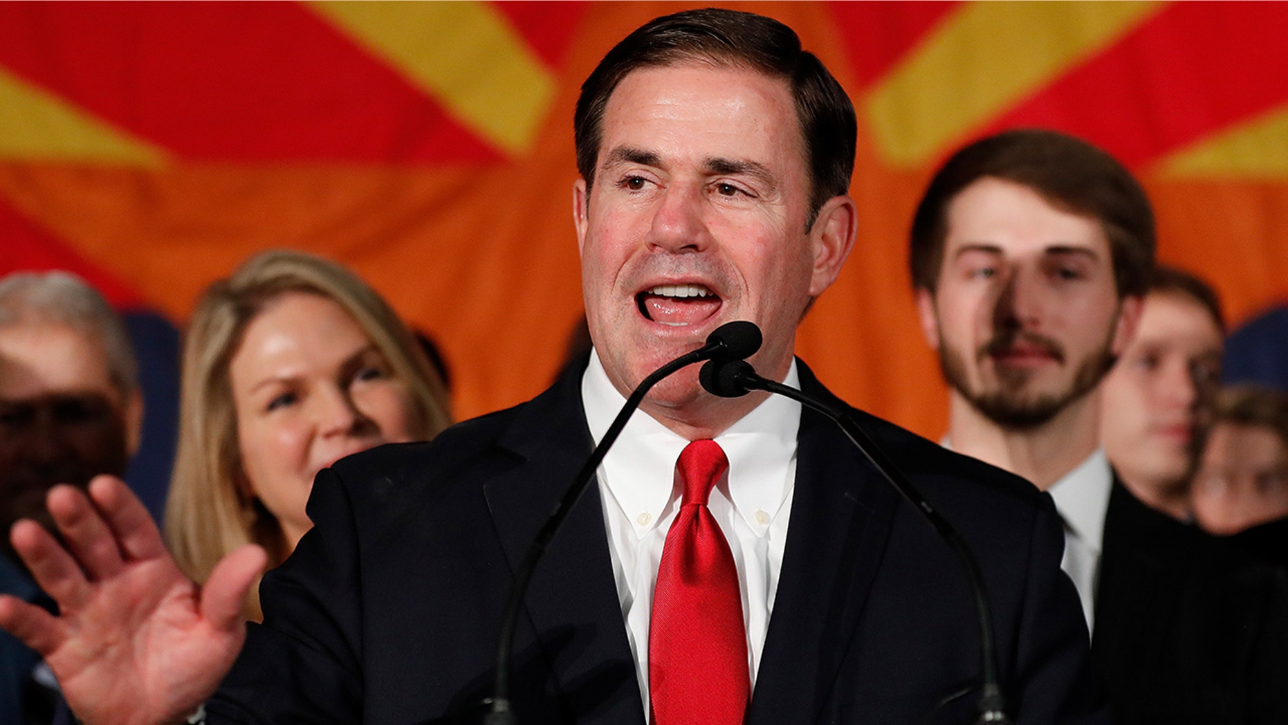 Republican Gov. Ducey won reelection Tuesday night, defeating Democratic challenger David Garcia.