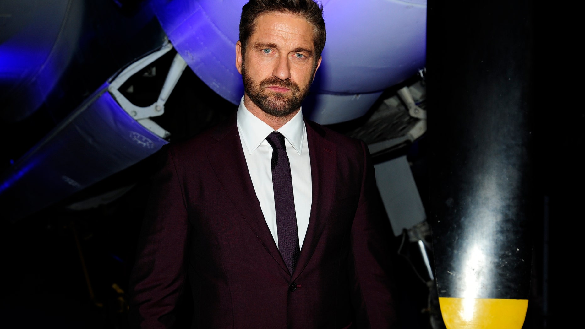 Gerard Butler shared an image of his home devastated by the California wildfire.