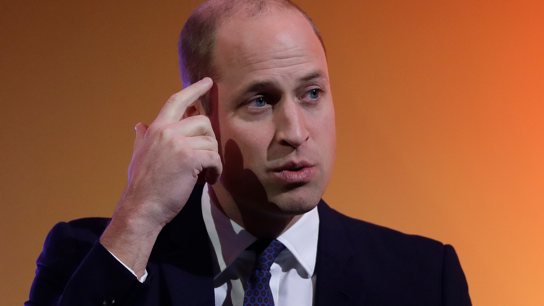Prince William, Duke of Cambridge speaks on stage during a panel discussion at the inaugural 'This Can Happen' conference on November 20, 2018 in London, England.