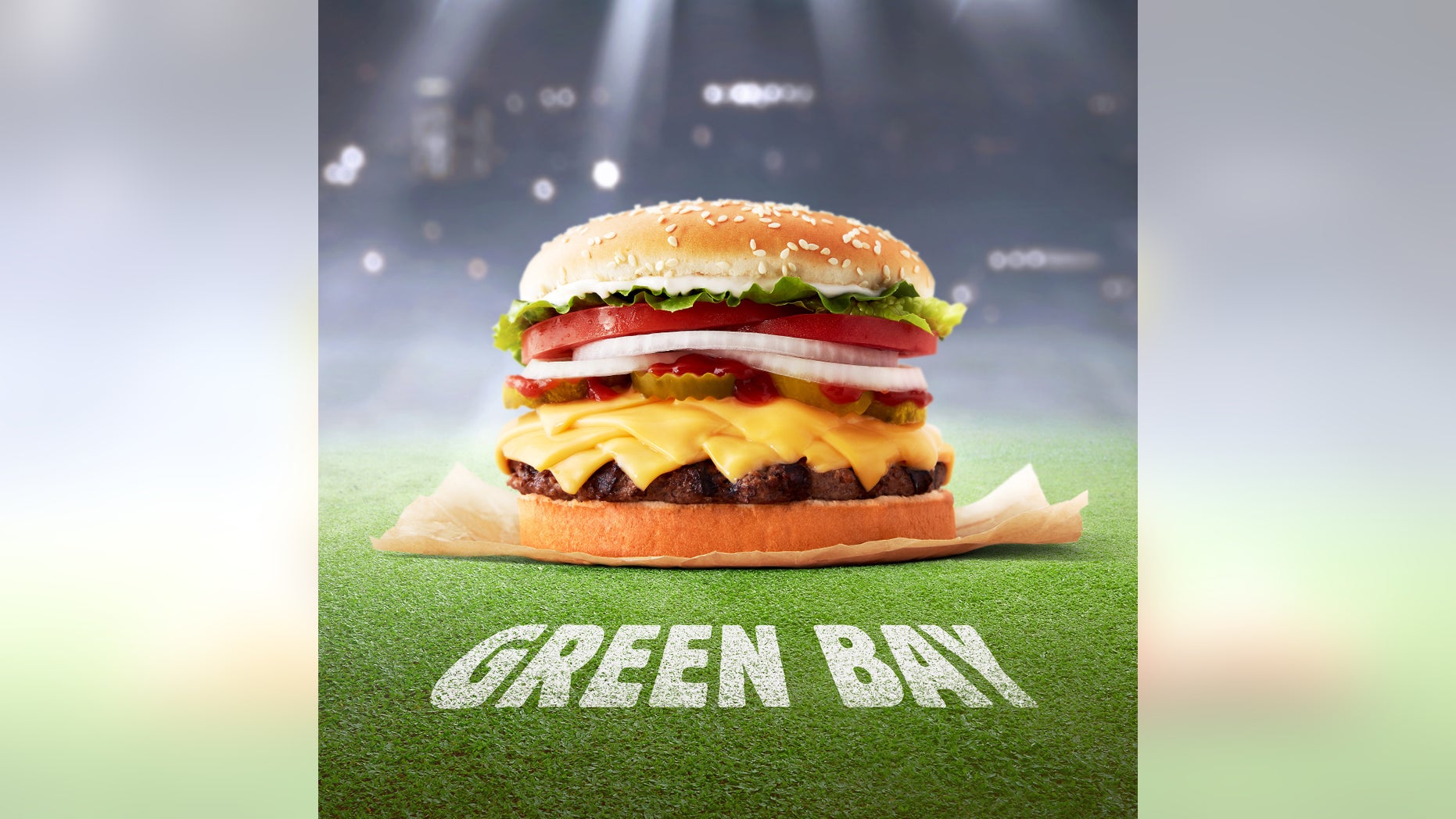 Burger King created a special Whopper just for the Green Bay area -- with extra cheese.
