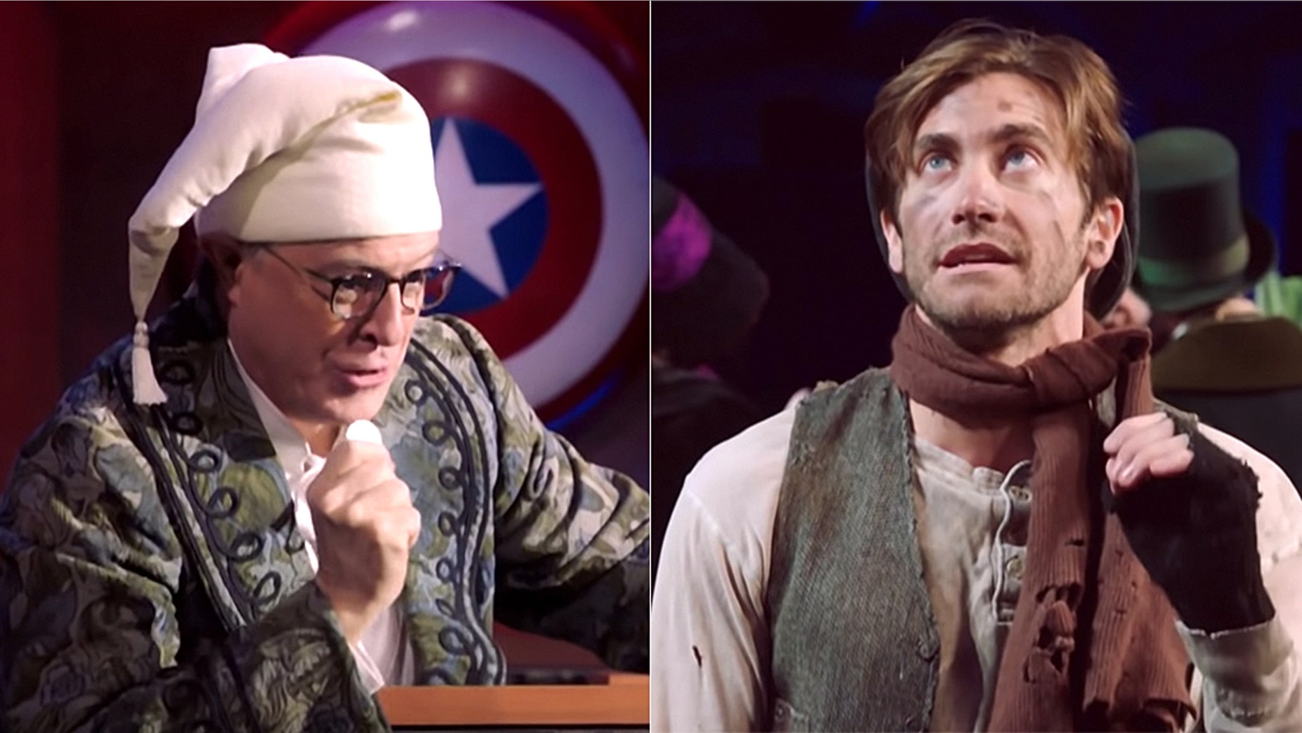 "The Late Show" host Stephen Colbert did an Election Day skit starring Jake Gyllenhaal.
