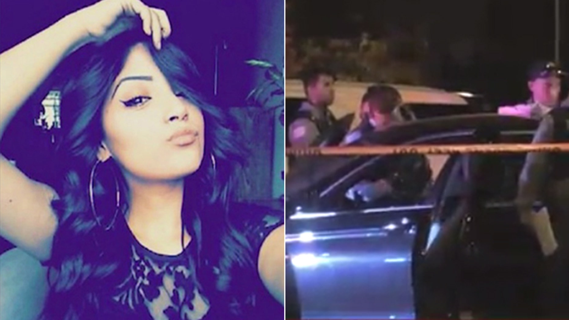 Maira Coronel, left, was shot dead inside a car in Chicago on Halloween night by a masked gunman, police say.
