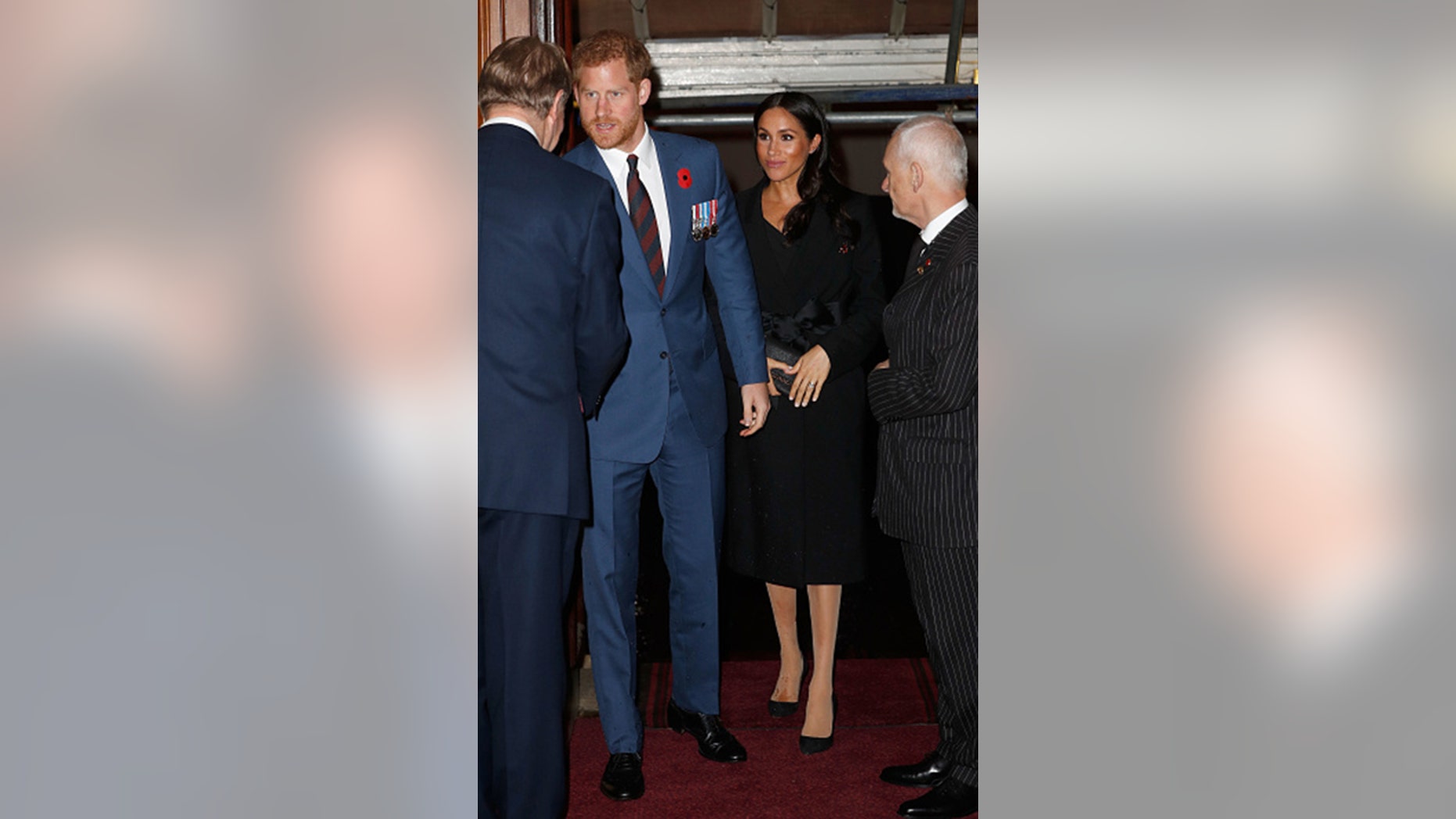 Prince Harry, Duke of Sussex and Meghan, Duchess of Sussex attend the Royal British Legion Festival of Remembrance at the Royal Albert Hall on November 10, 2018 in London, England.