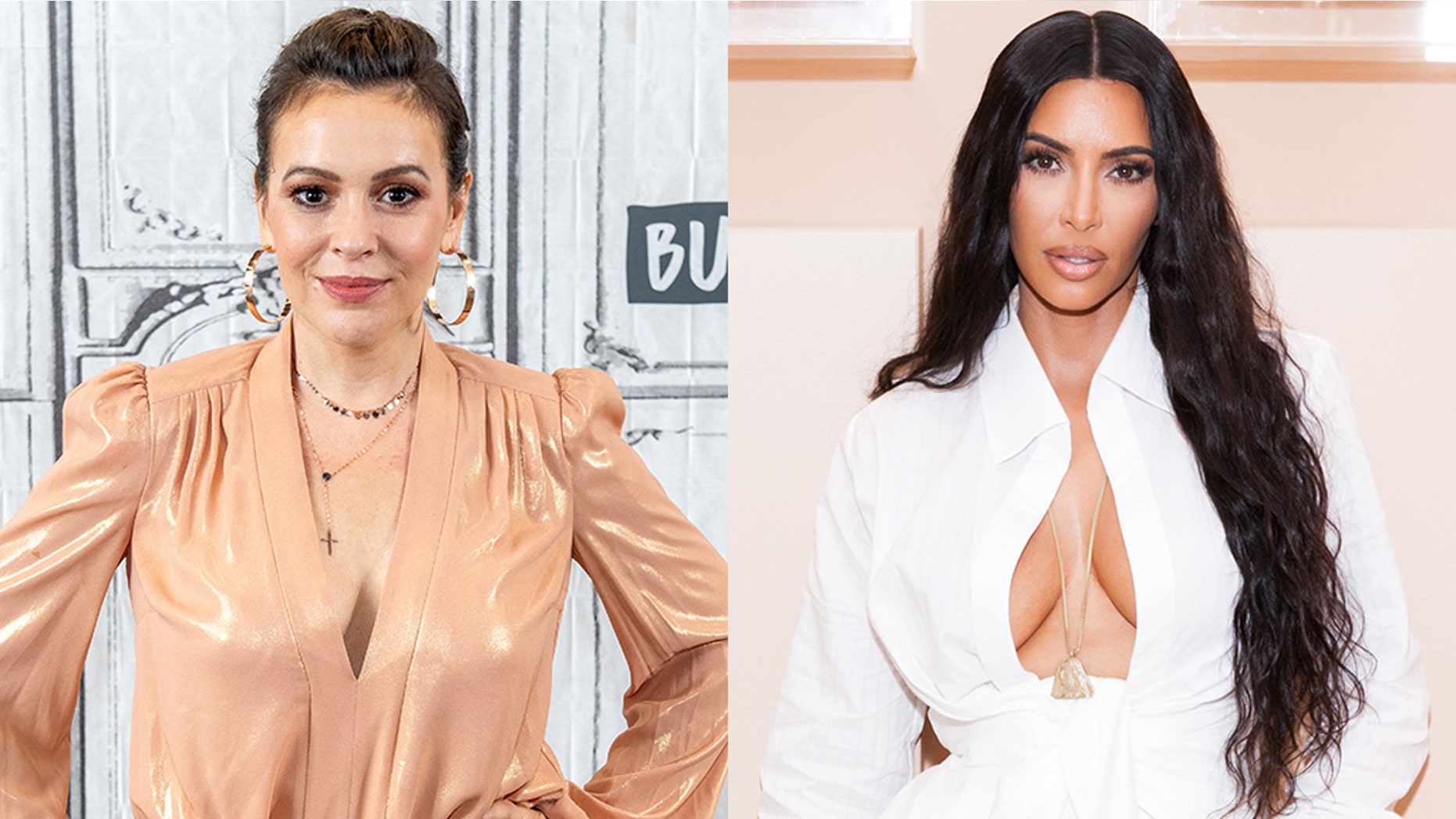 Alisa Milano, Kim Kardashian and other stars were forced to evacuate their home in southern California due to the Volcian fire.